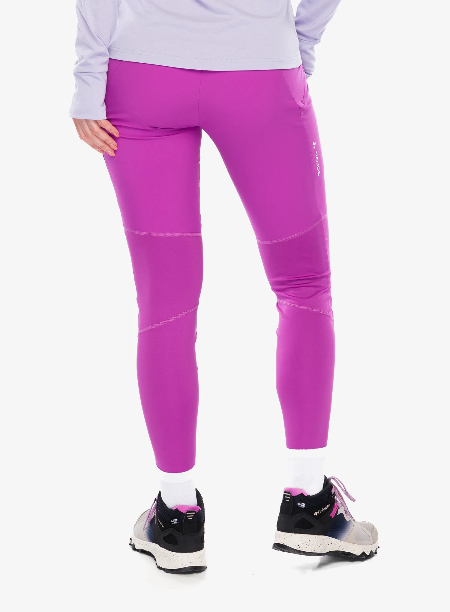 Leggings Damen Vaude Scopi Tights II - magenta