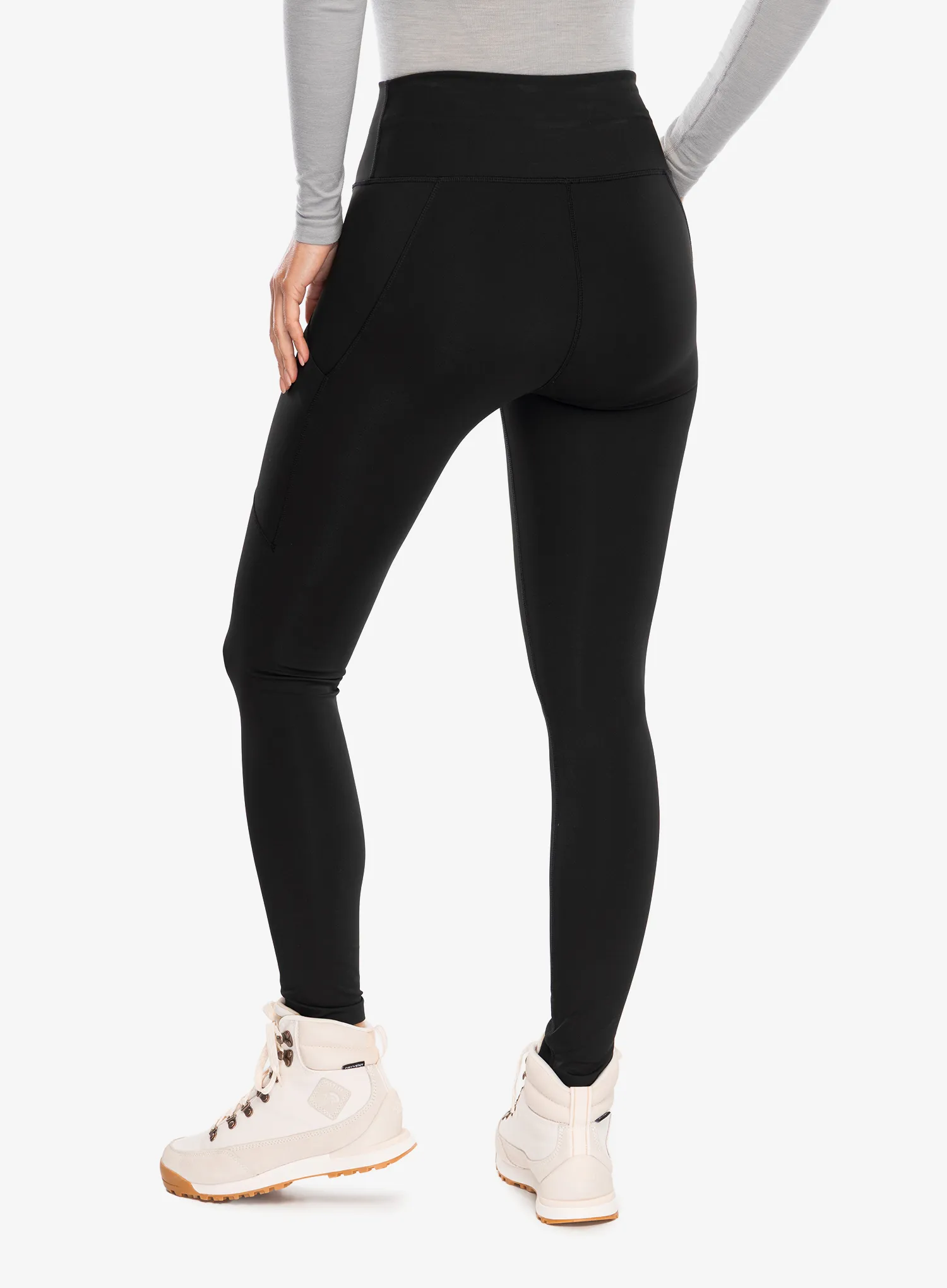 Trekkinghose Damen Fjallraven Abisko Tights  - black