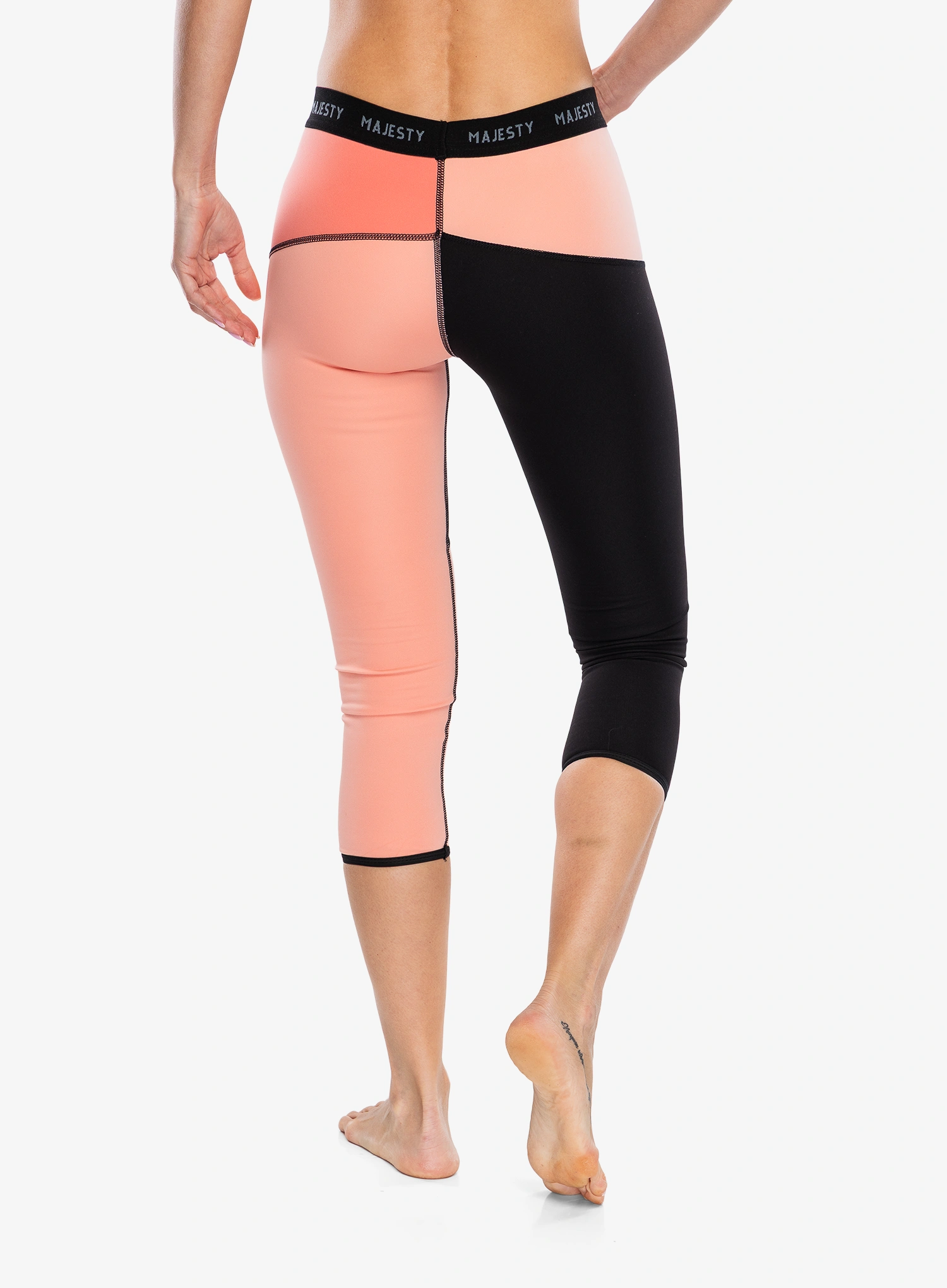 Thermounterhose Majesty Surface Pants - black/coral