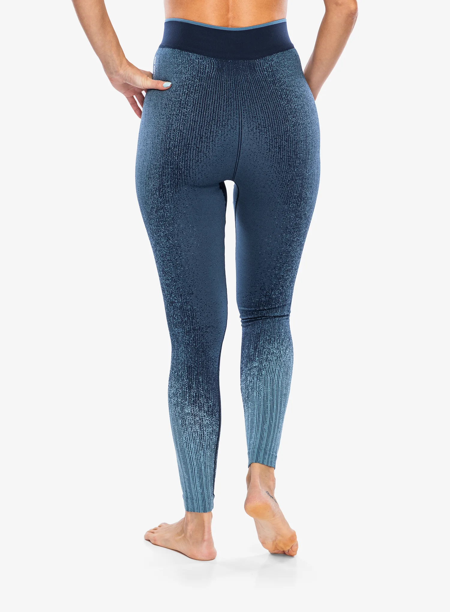 Thermounterhose Damen Odlo Blackcomb Eco BL Bottom Long - provincial blue