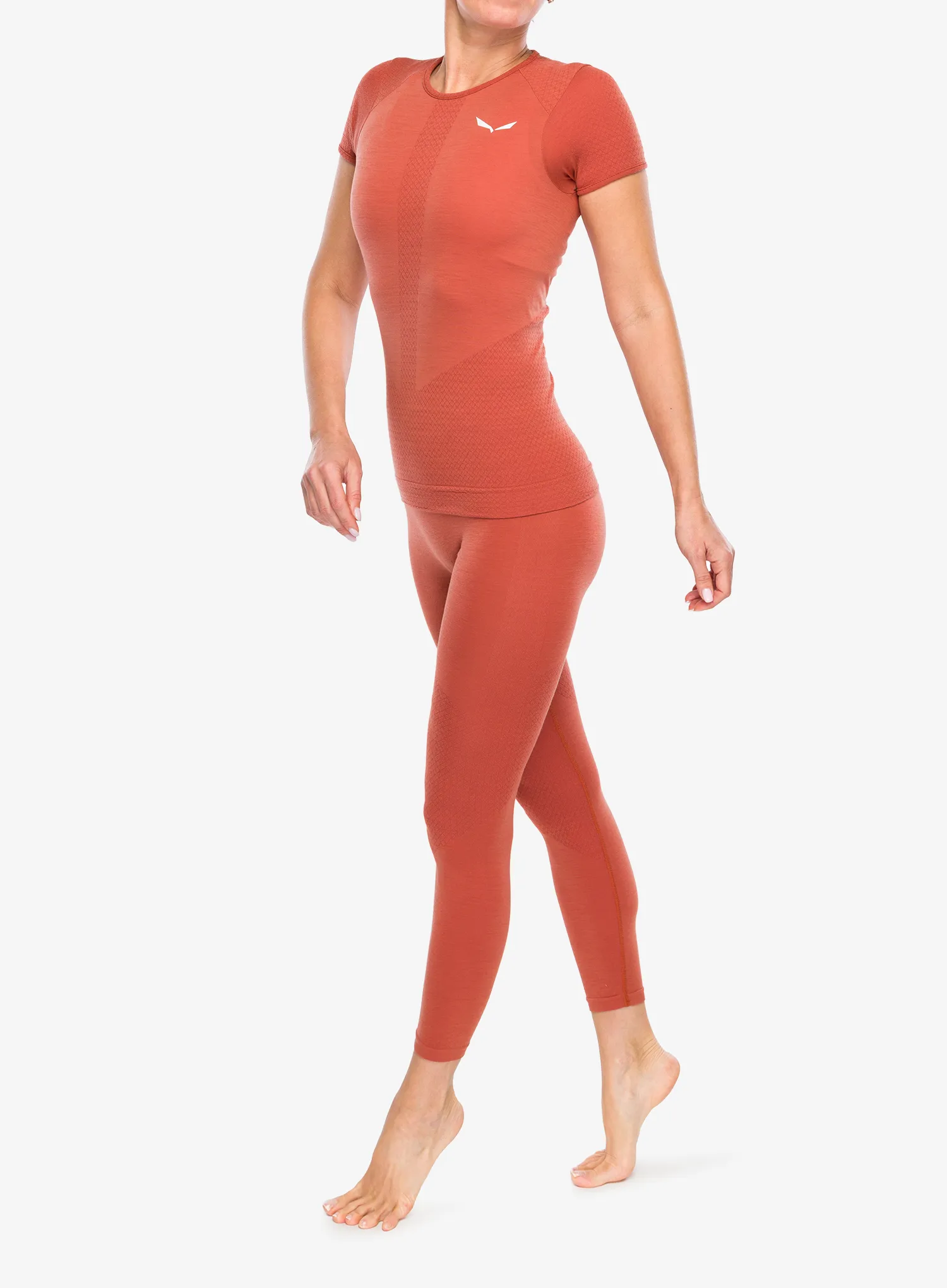 Thermounterhose Damen Salewa Zebru Responsive Tight - etruscan red