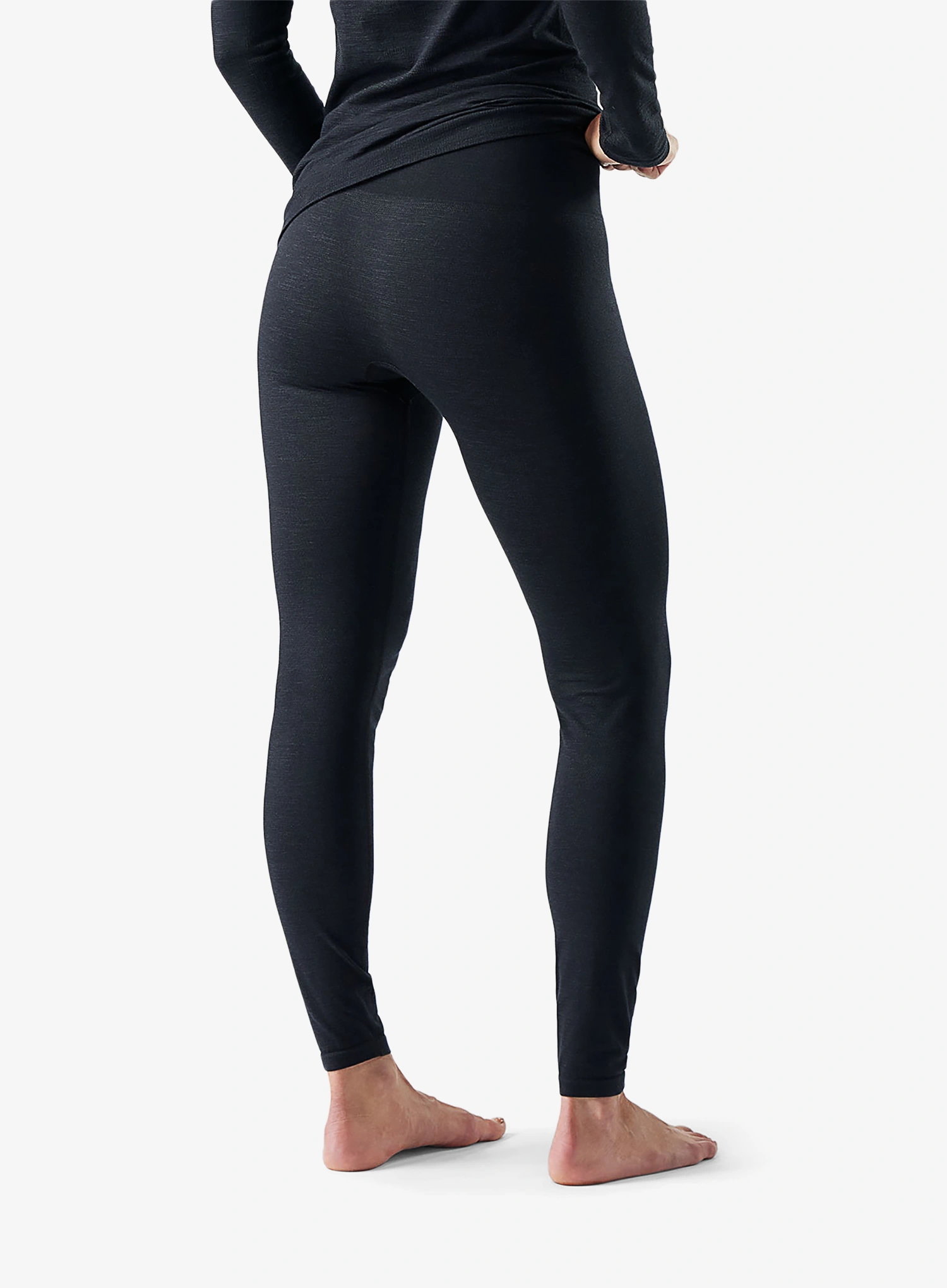 Thermounterhose Damen Smartwool Intraknit All-Season Merino Base Layer Bottom - black