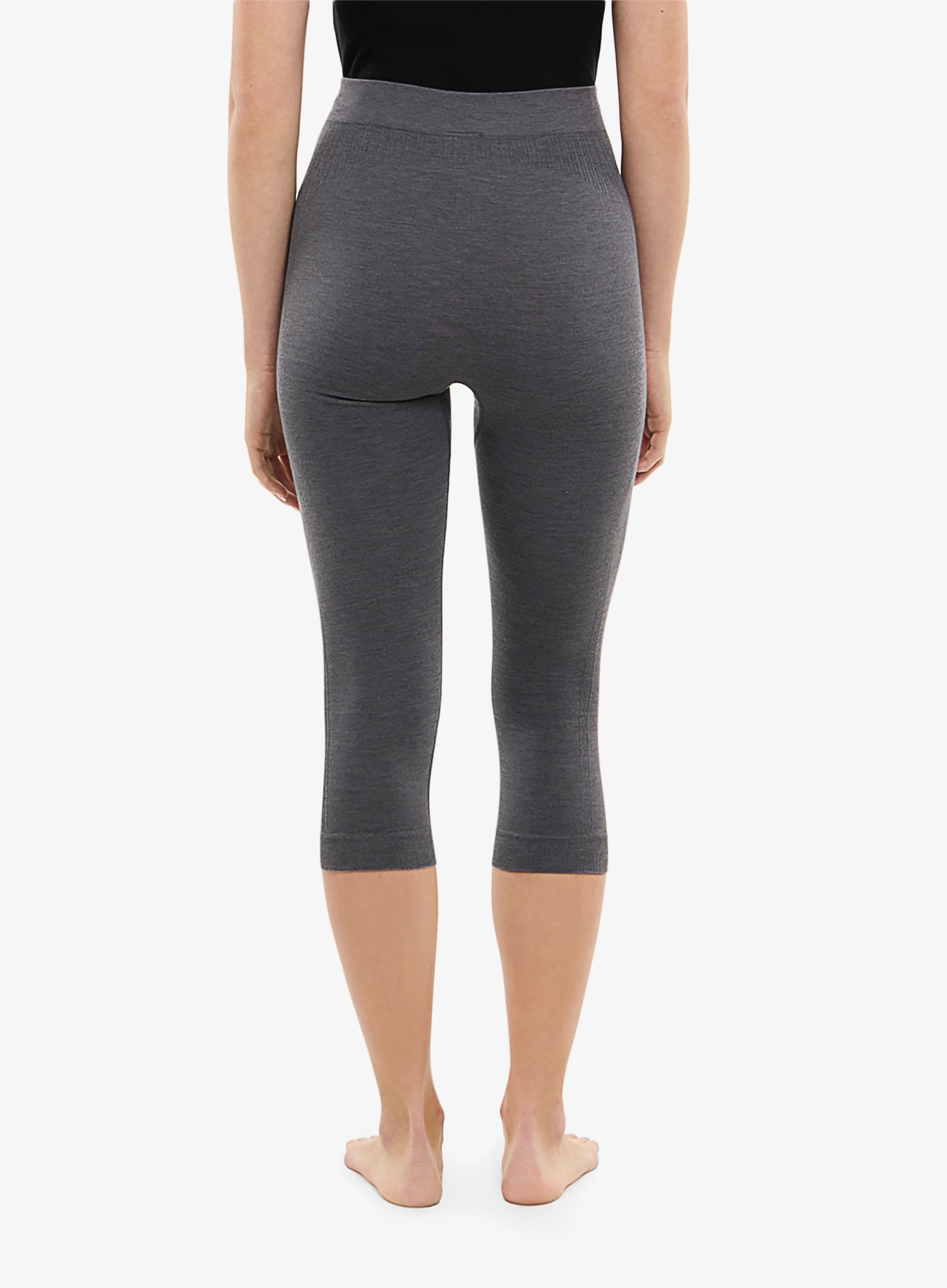 Thermounterhose Damen Viking Base Layer Tende 3/4 Pants - dark grey