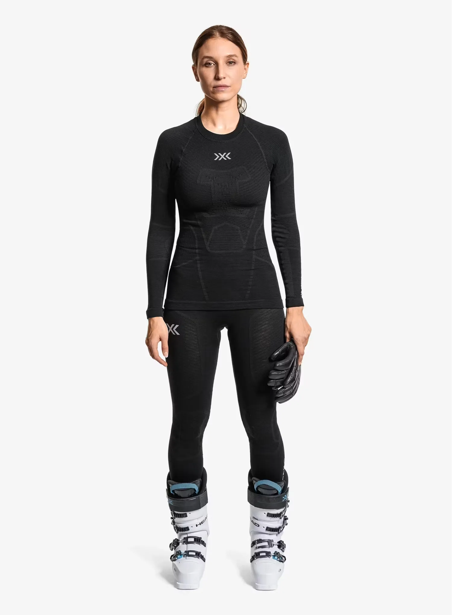 Thermounterhose Damen X-Bionic Symbio Merino Pants - opal black