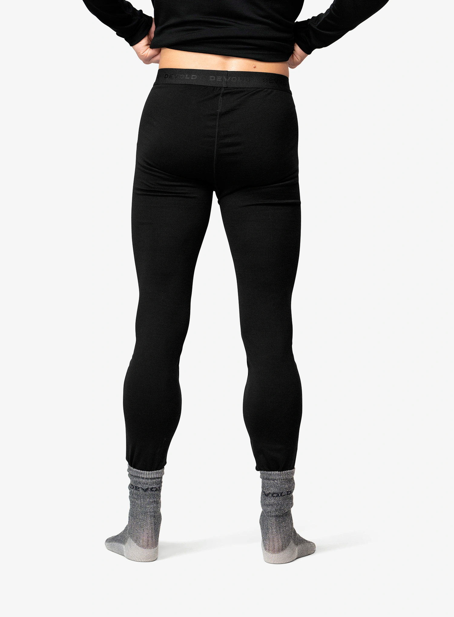 Thermounterhose Devold Breeze Merino 150 Longs - black