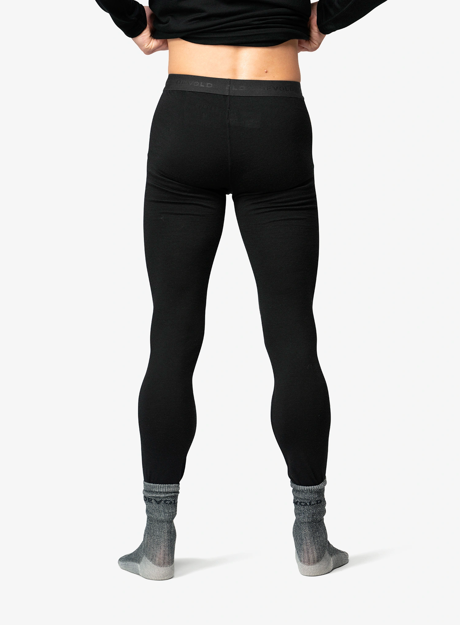 Thermounterhose Devold Breeze Plus Merino 200 Longs - black
