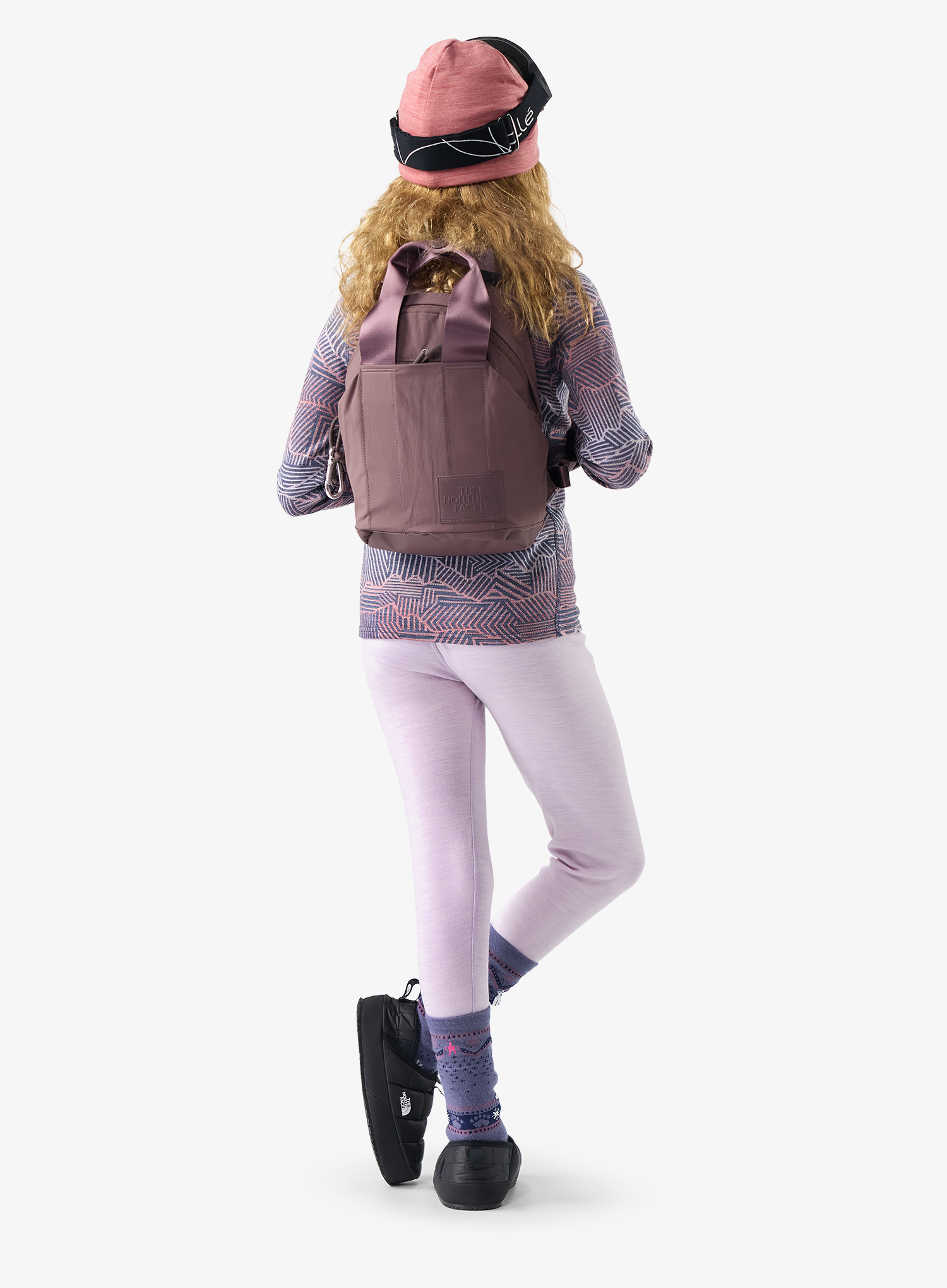 Thermounterhose Kinder Smartwool Classic Thermal Merino Base Layer Bottom - lavender sky