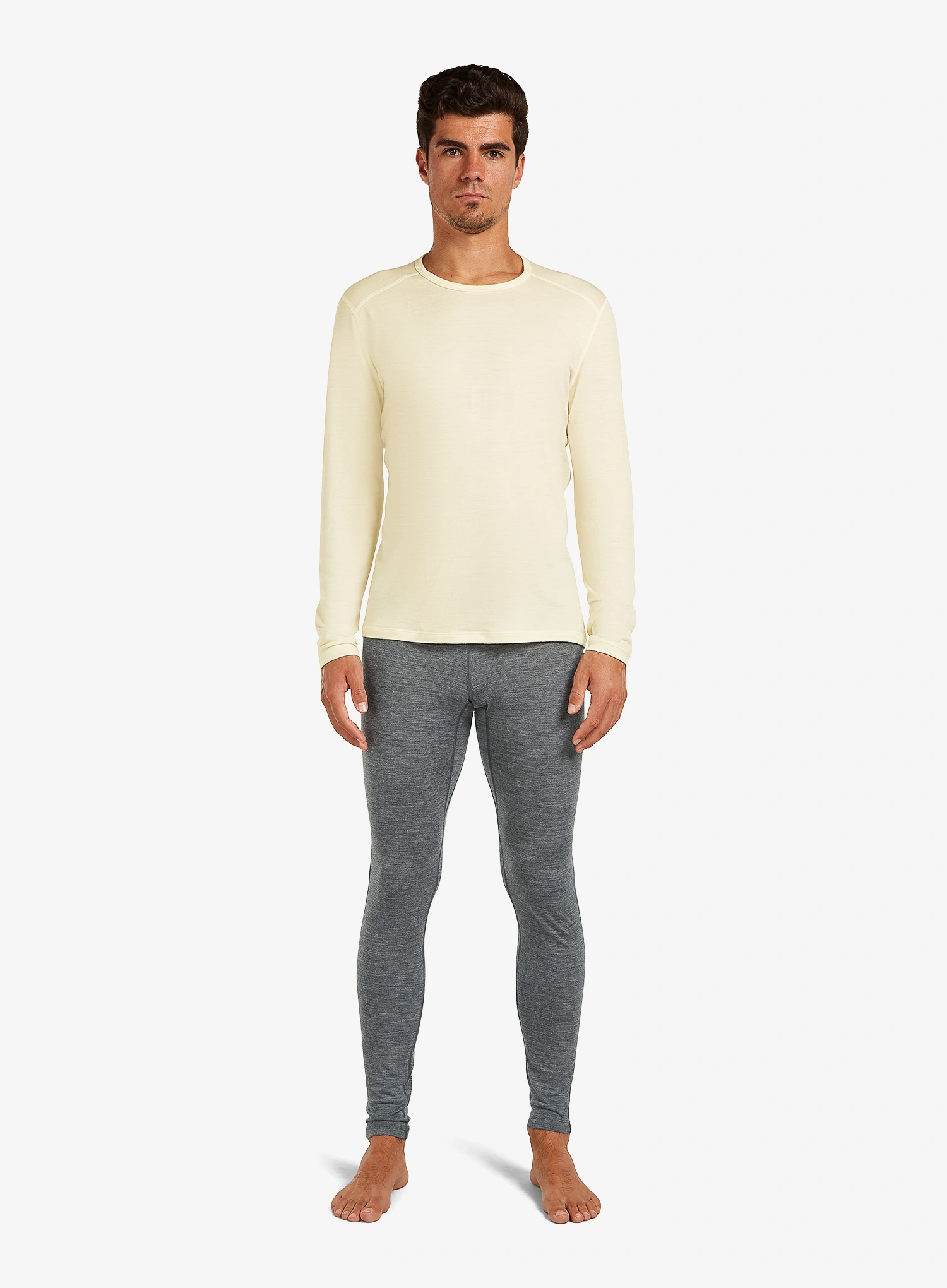 Thermounterhose Icebreaker 200 Oasis Leggings - gritstone hthr