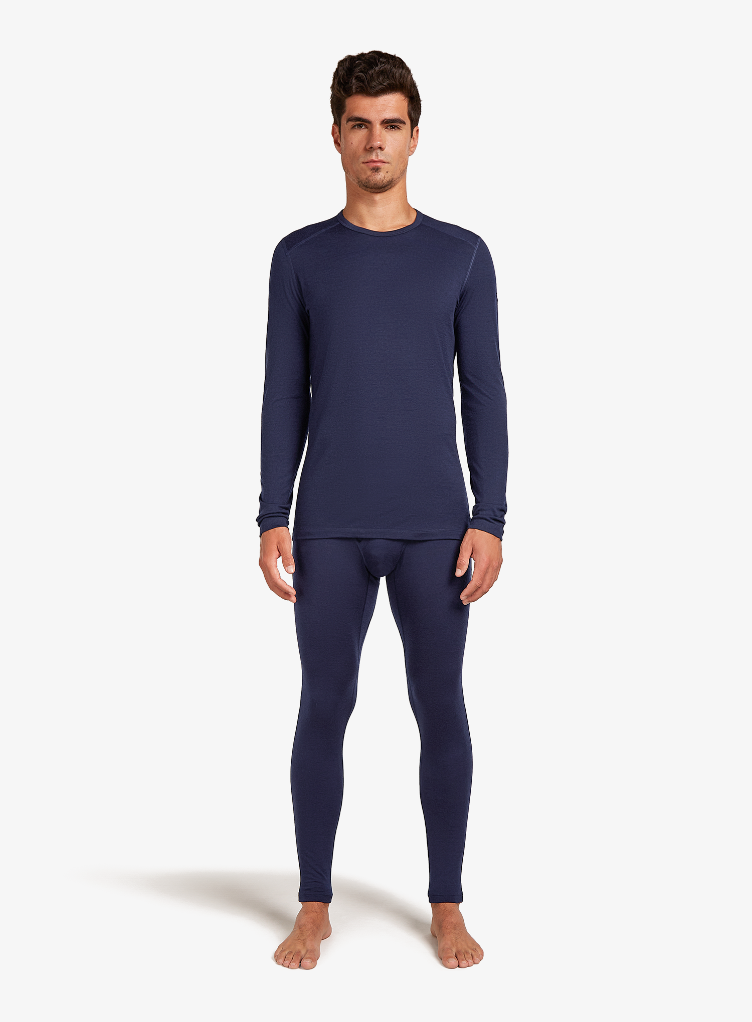 Thermounterhose Icebreaker 200 Oasis Leggings W/Fly - midnight navy