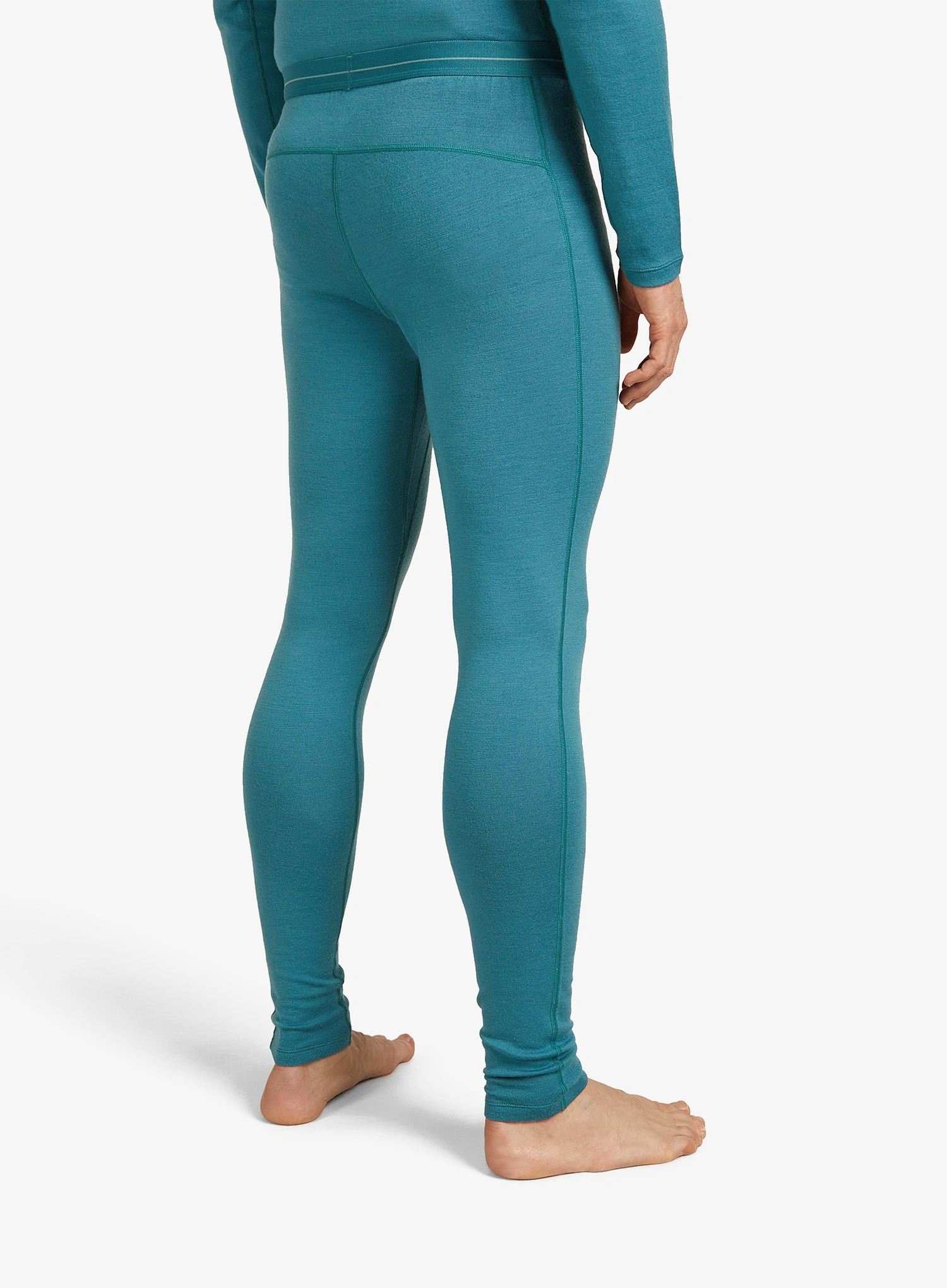 Thermounterhose Icebreaker 260 Tech Leggings w/Fly - topaz