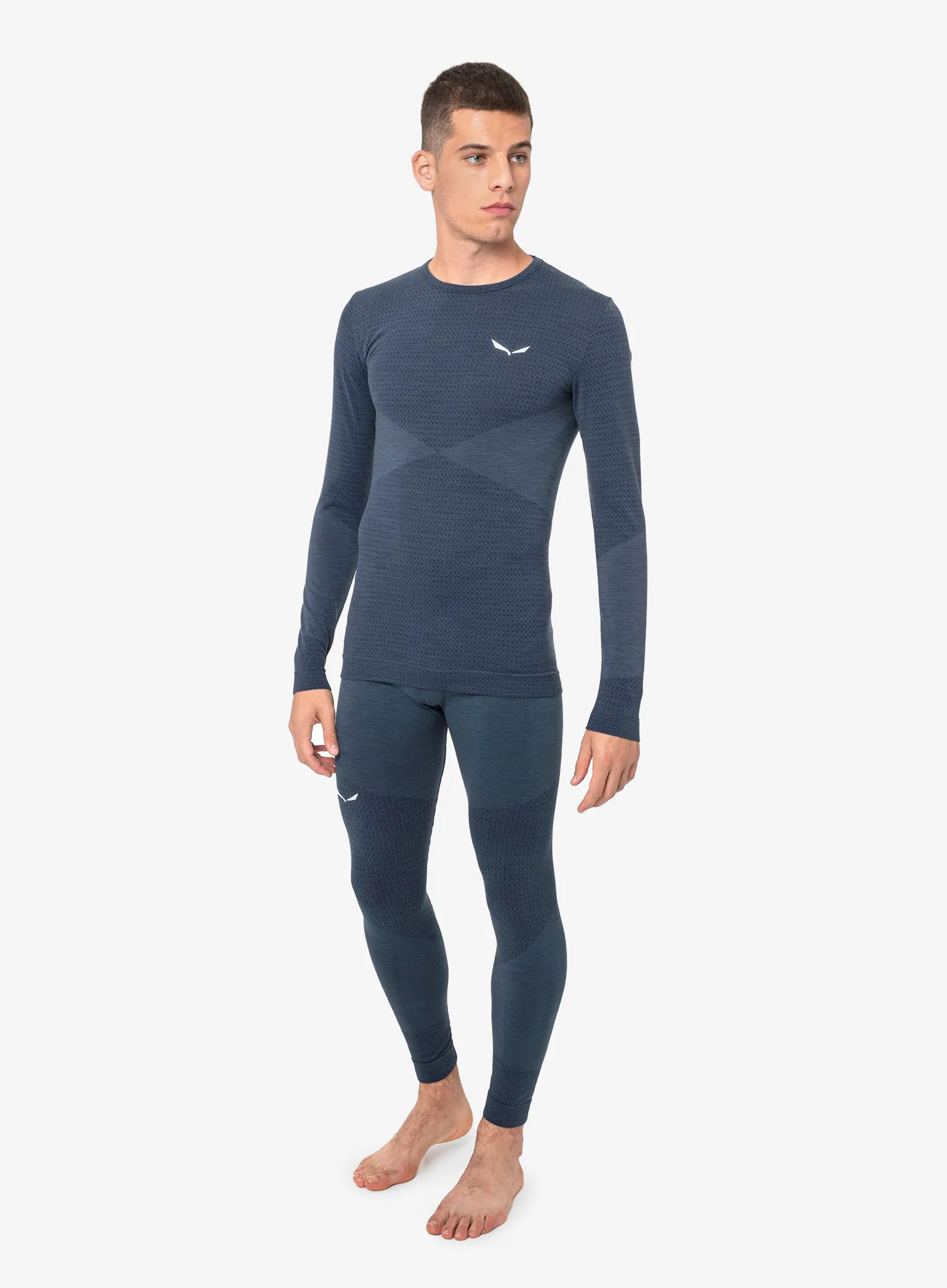 Thermounterhose Salewa Zebru Medium Warm AMR Tight - dark denim