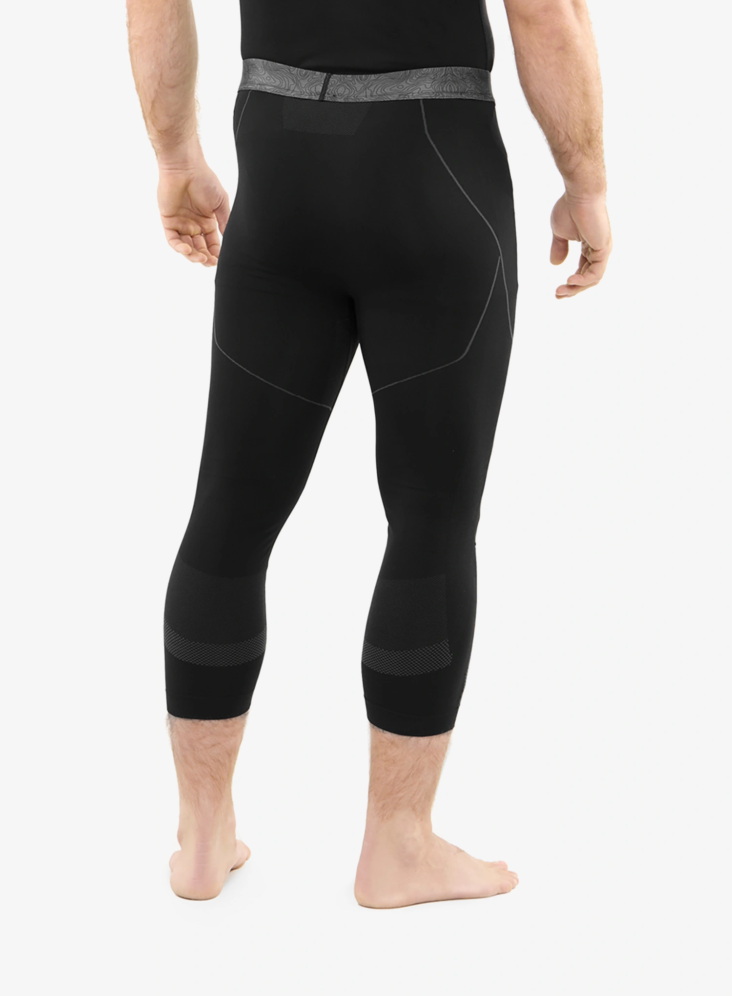 Thermounterhose Viking Base Layer Gary 3/4 Pants - black