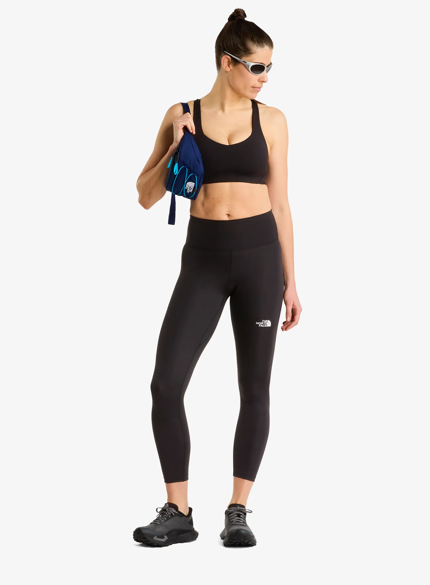 Trainingsleggings für Frauen The North Face Flex 25In Tight - tnf black