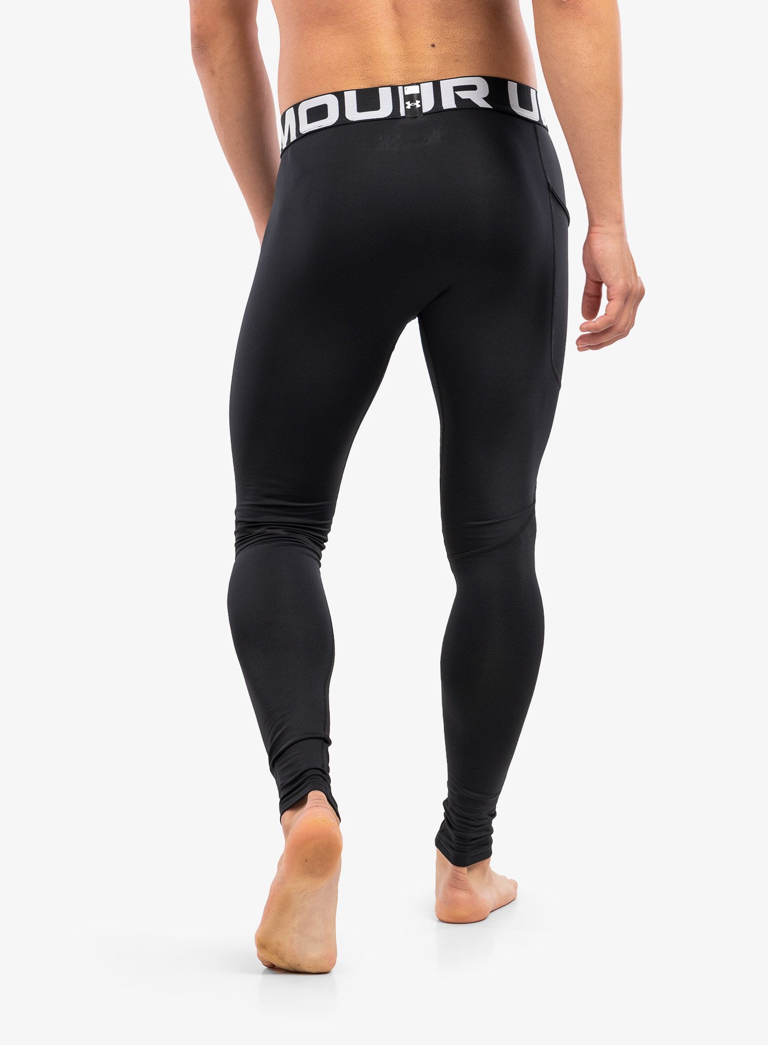 Thermounterhose Under Armour CG Armour Leggings - black/white