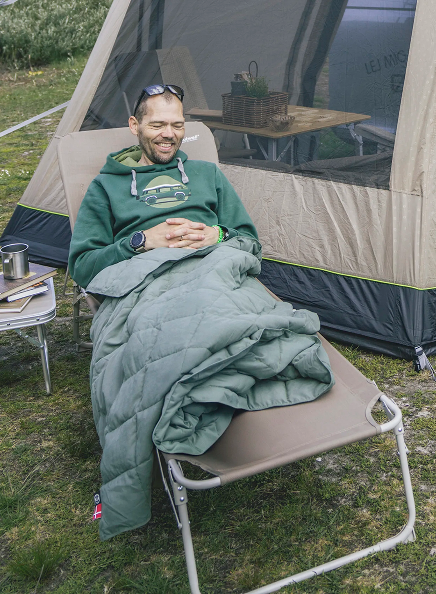 Campingliege Outwell Tenby - toffee tint