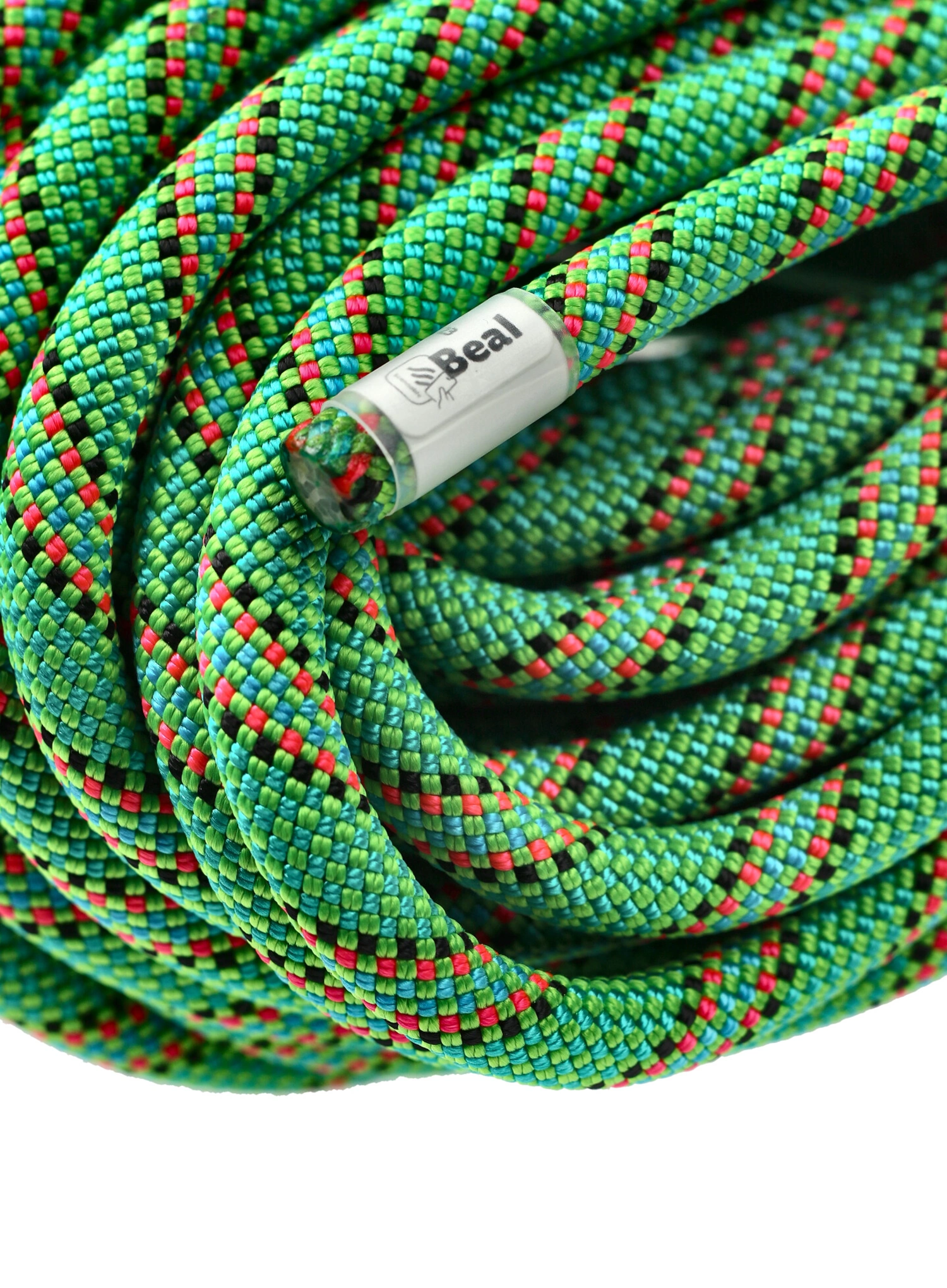 Dynamikseil Beal Tiger Unicore 10 mm x 50 m Dry Cover  - green