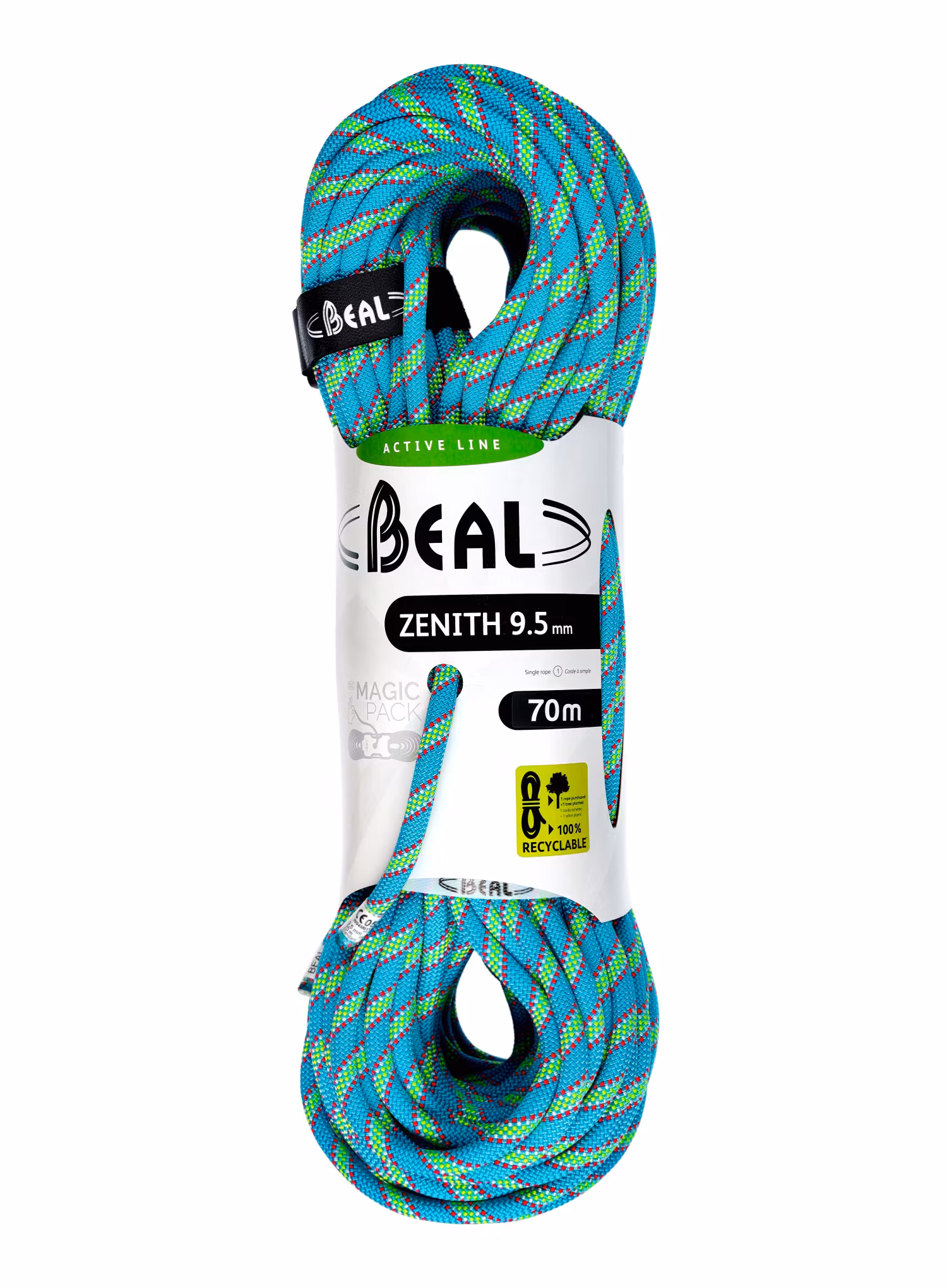 Dynamikseil Beal Zenith 9,5 mm 70 m - blue