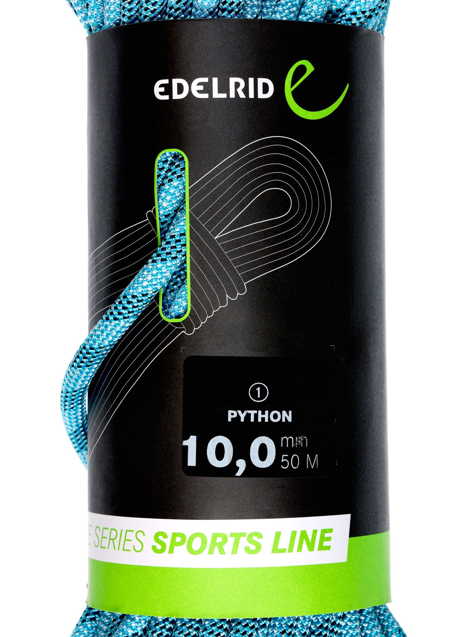Dynamikseil Edelrid Python 10 mm 50 m - blue