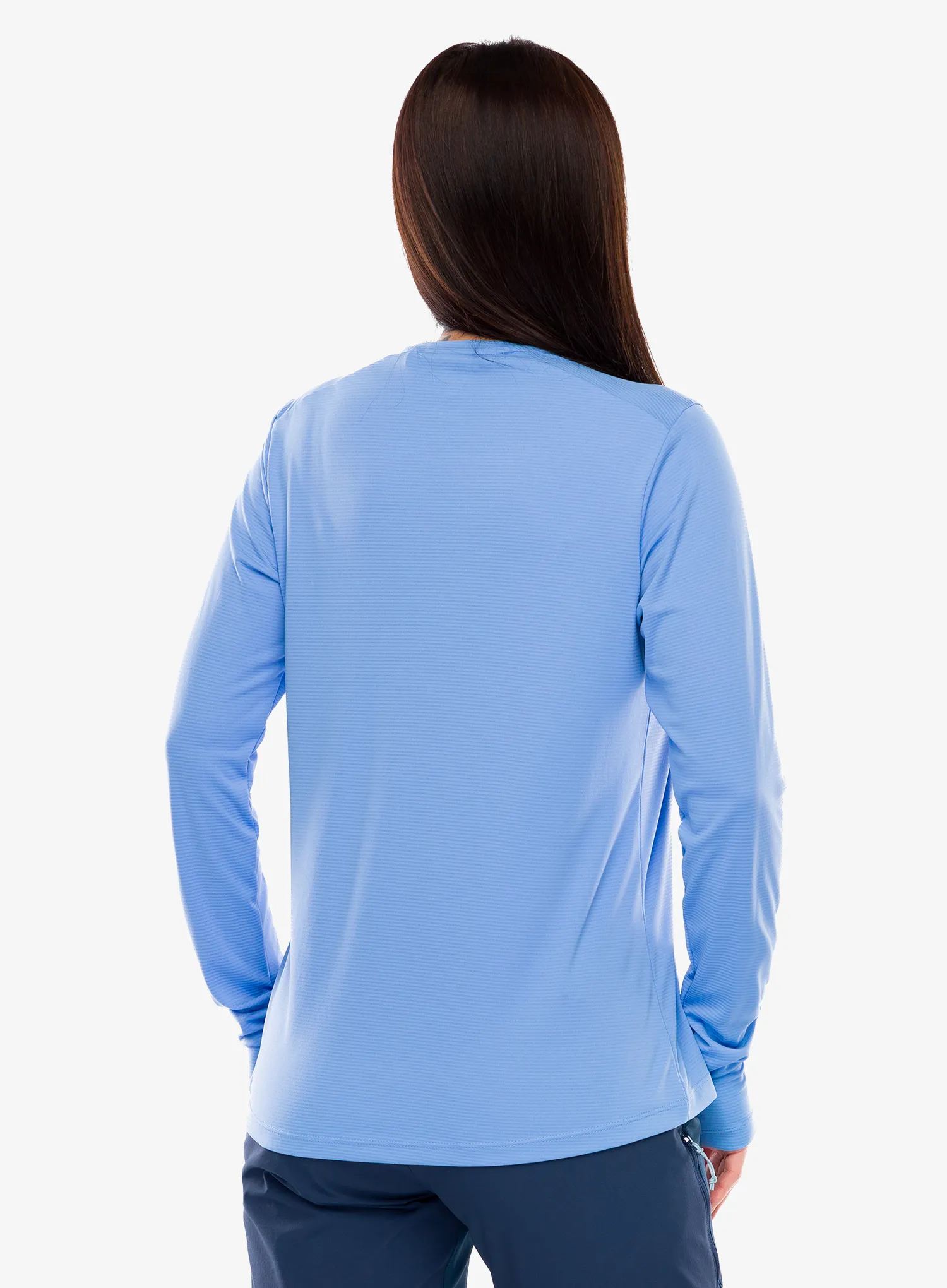Langarmshirt Damen Rab Force LS Tee - bluebird