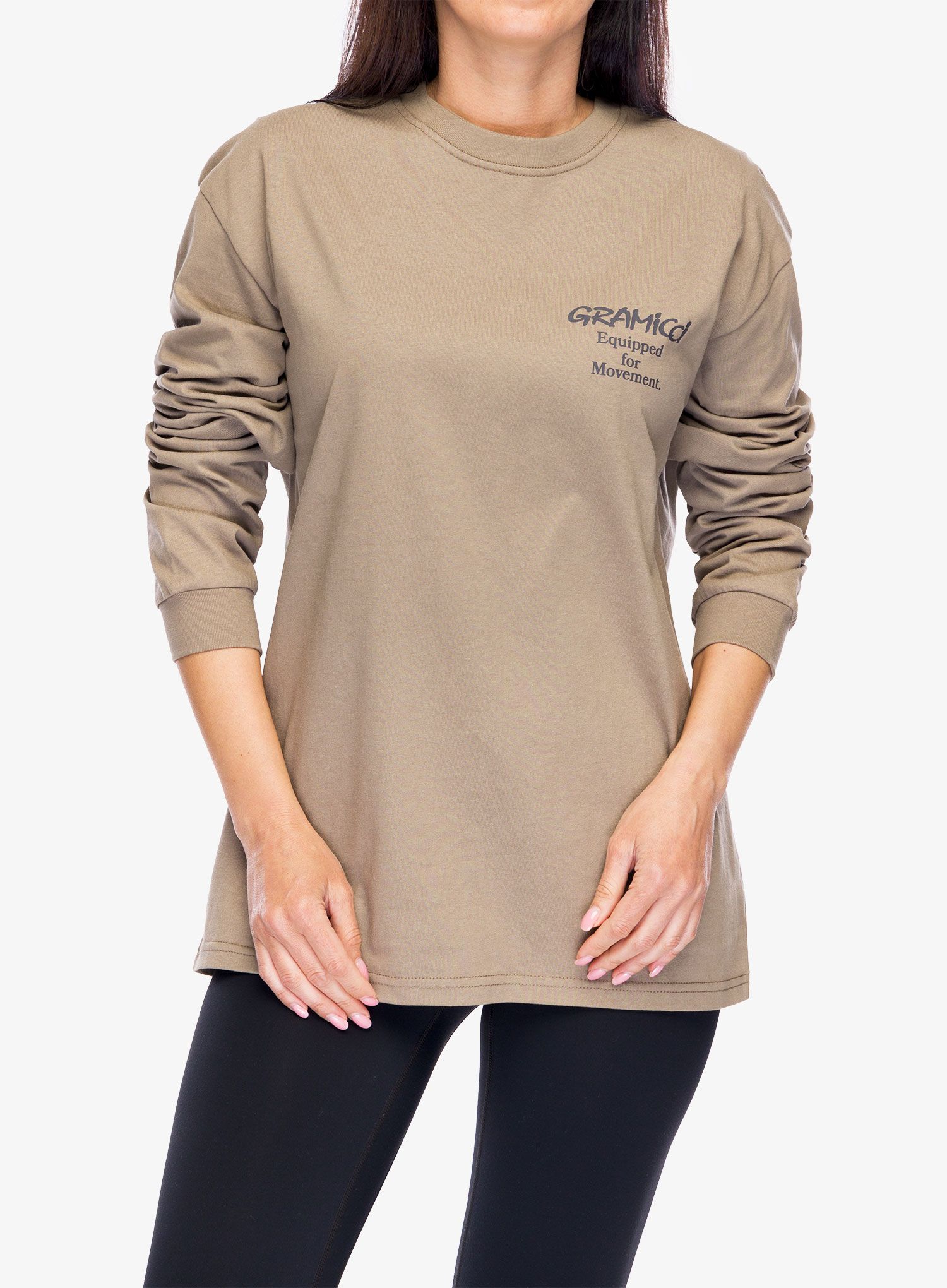 Longsleeve Gramicci Equipped L/S Tee - coyote