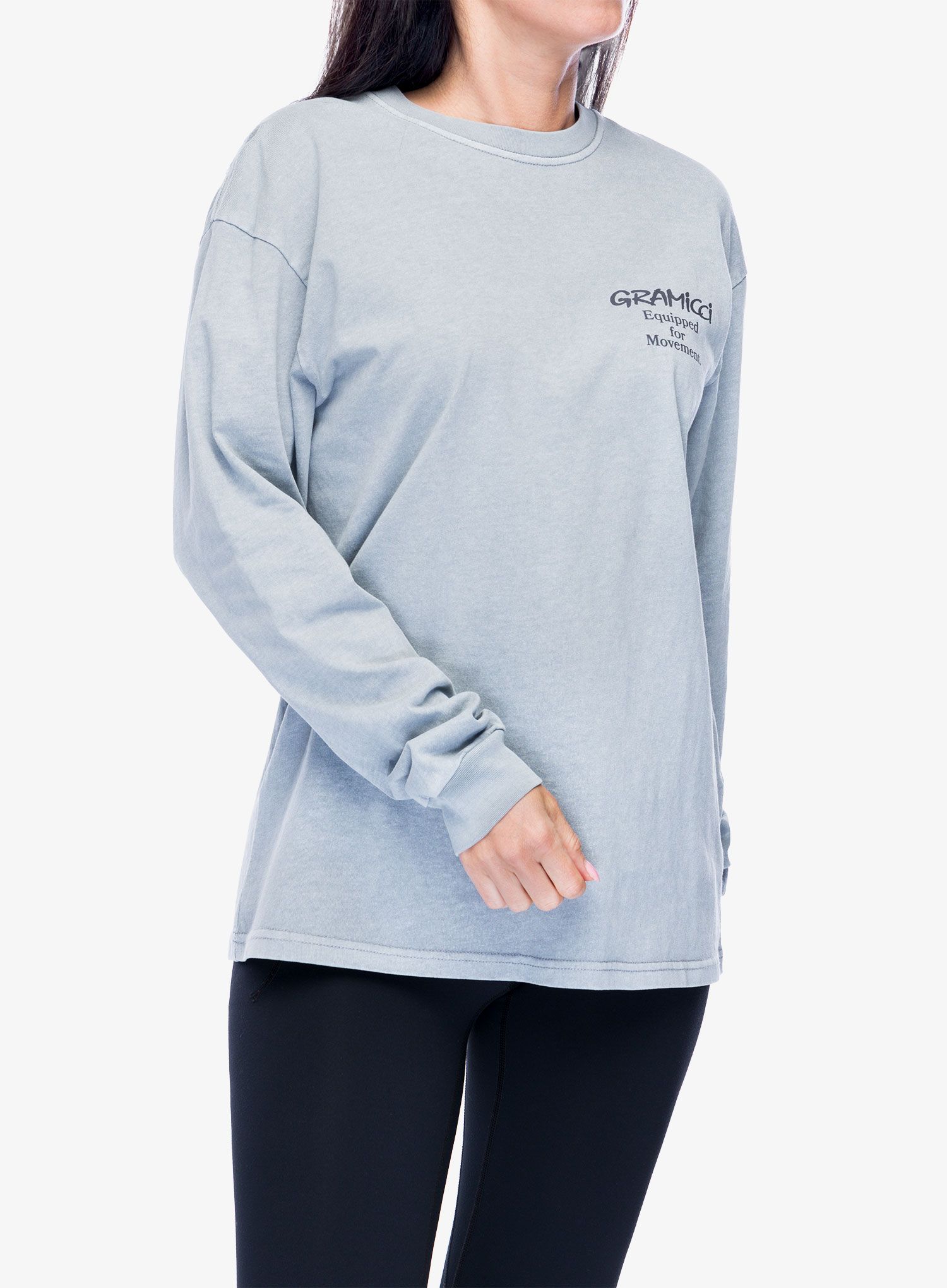 Longsleeve Gramicci Equipped L/S Tee - slate pigment