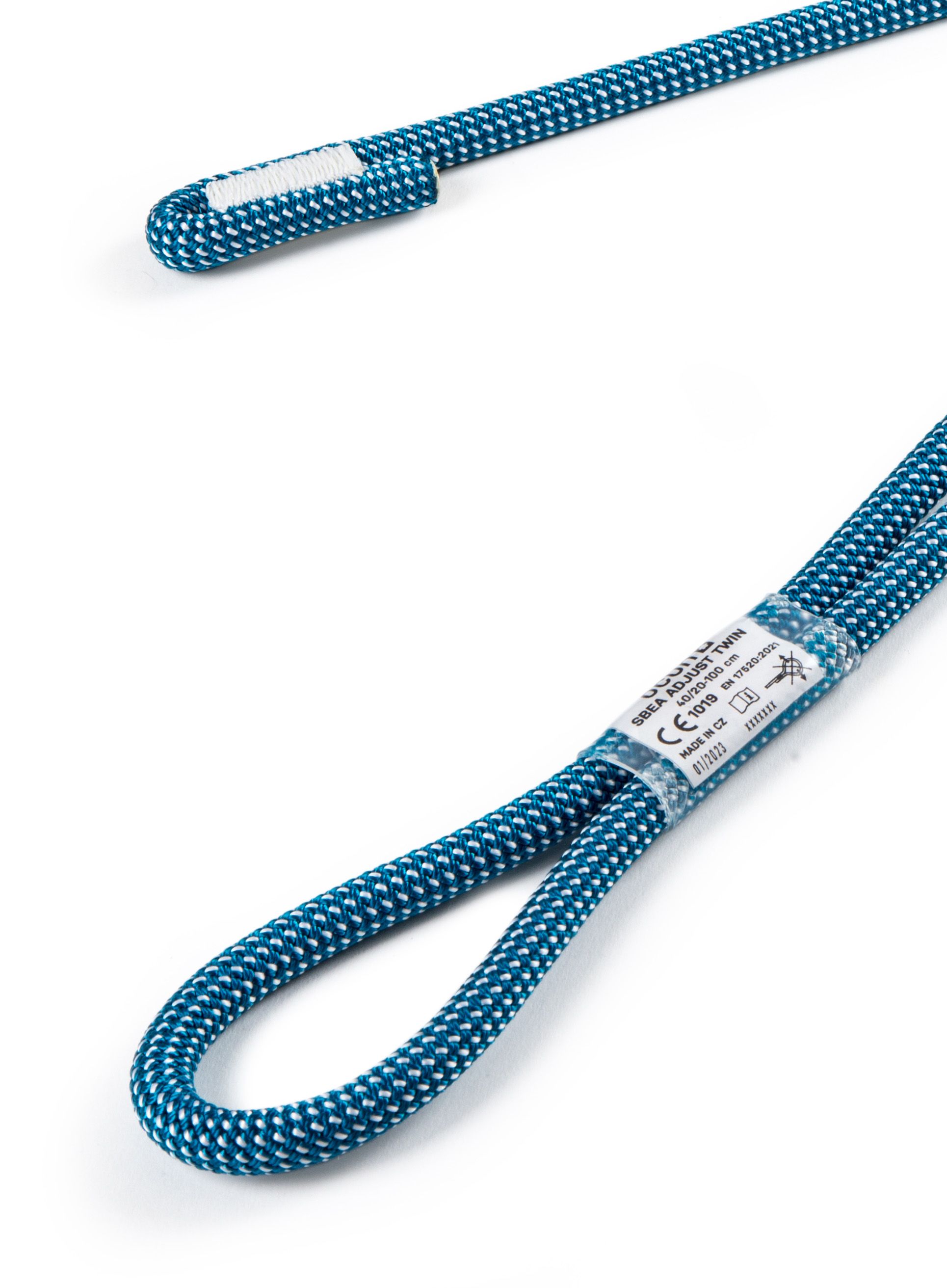 Fangleine Ocun Sbea Adjust Twin 40/20-100 cm - blue/white