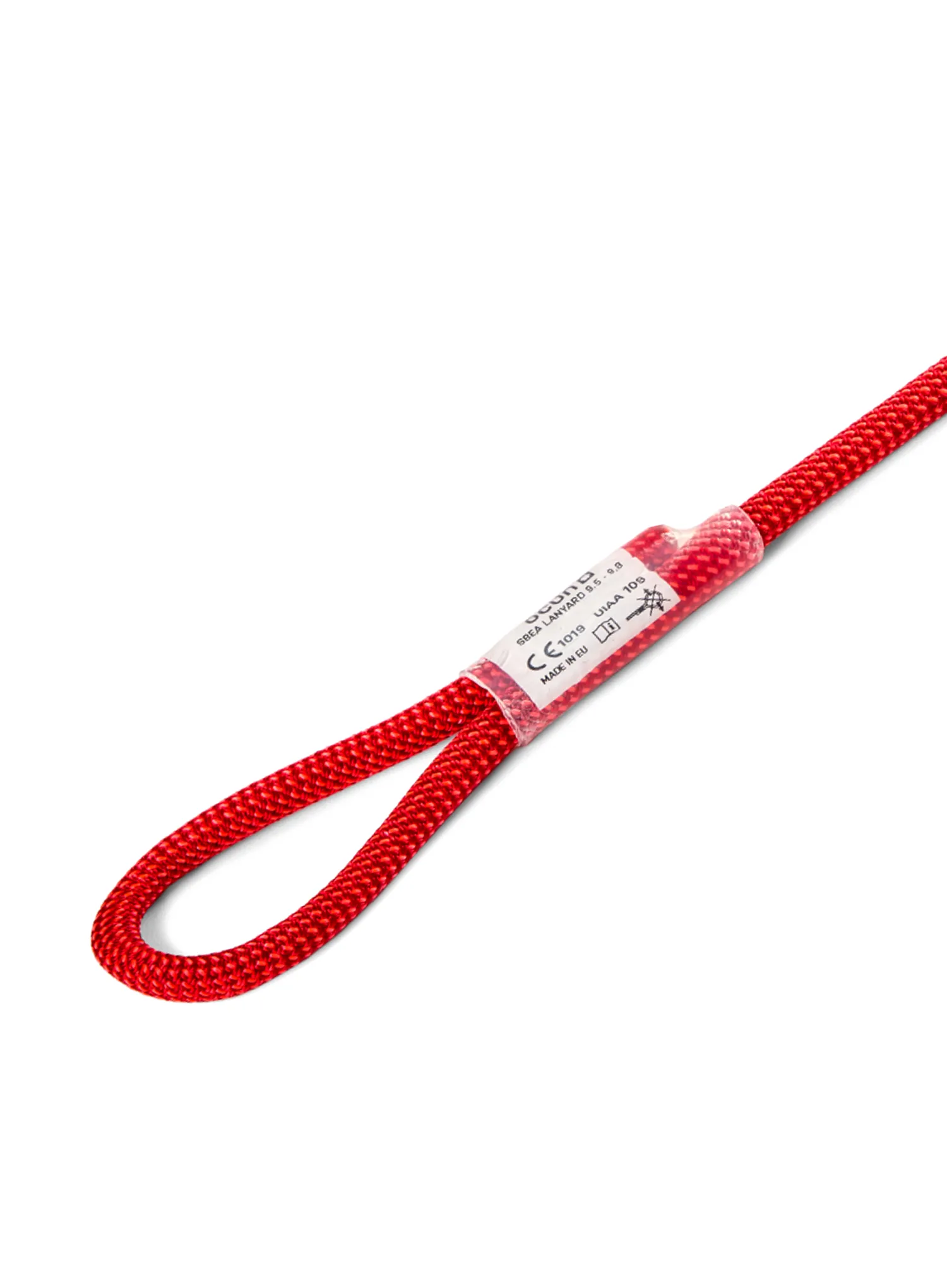 Fangleine Ocun Sbea Lanyard 9,5-9,8 mm 40 cm - red/red