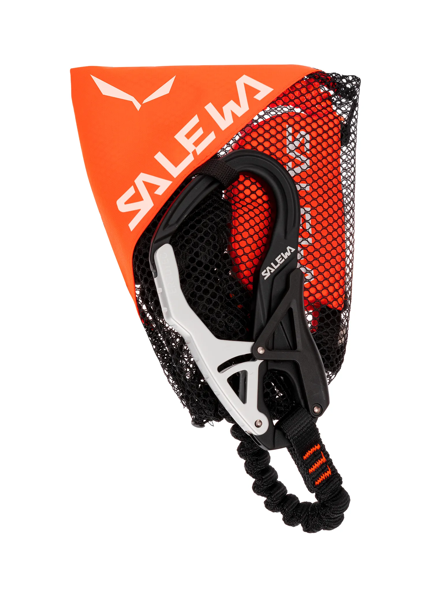 Fangleine Salewa Set Via Ferrata Ergo Tex - black/orange