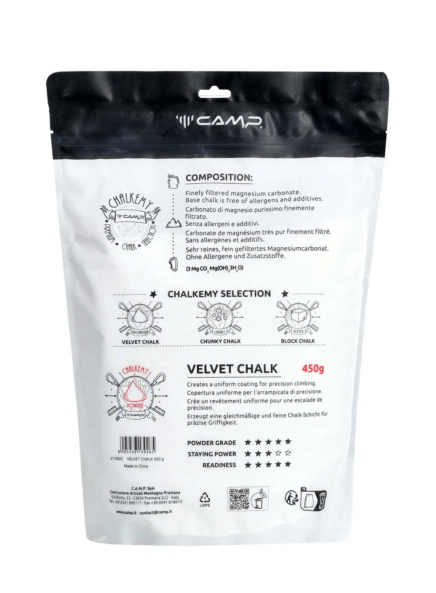 Chalk Camp Velvet Chalk 450 g