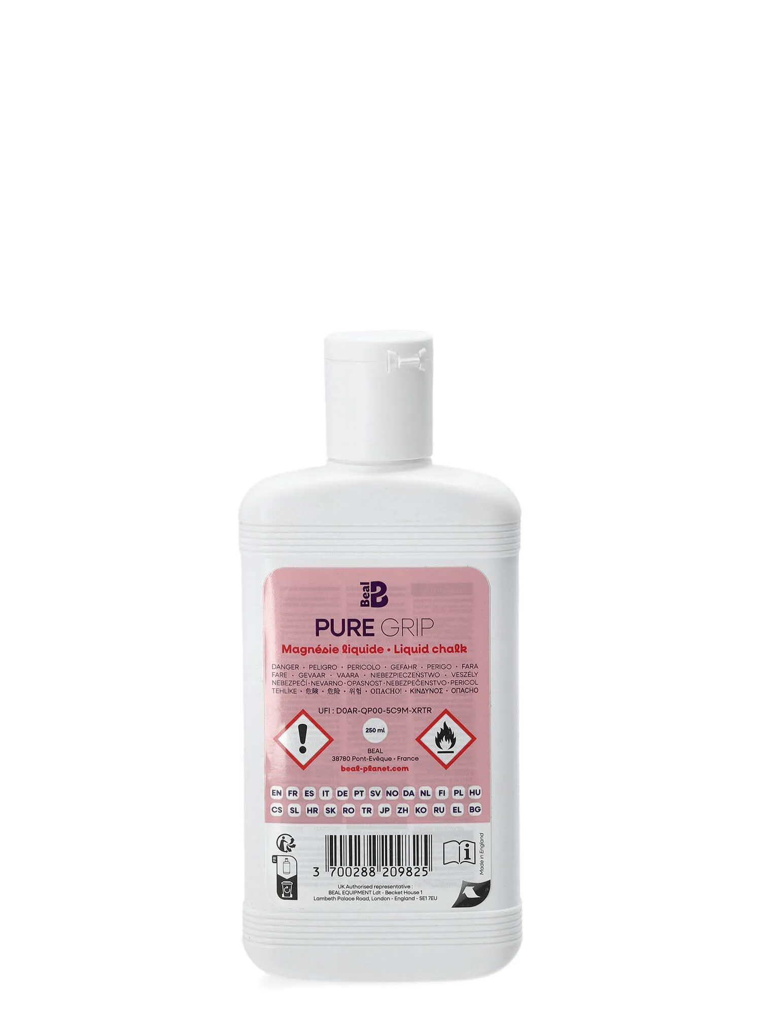 Flüssig Chalk Beal Pure Grip 250 ml