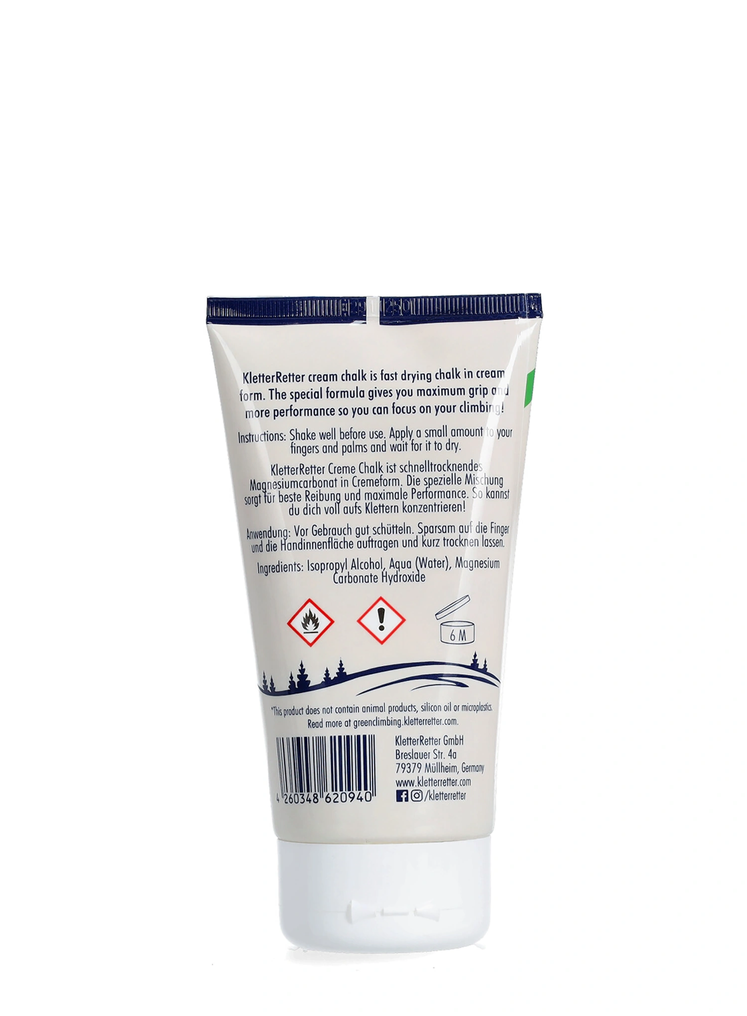 Flüssig Chalk Kletter Retter Creme Chalk 150 ml