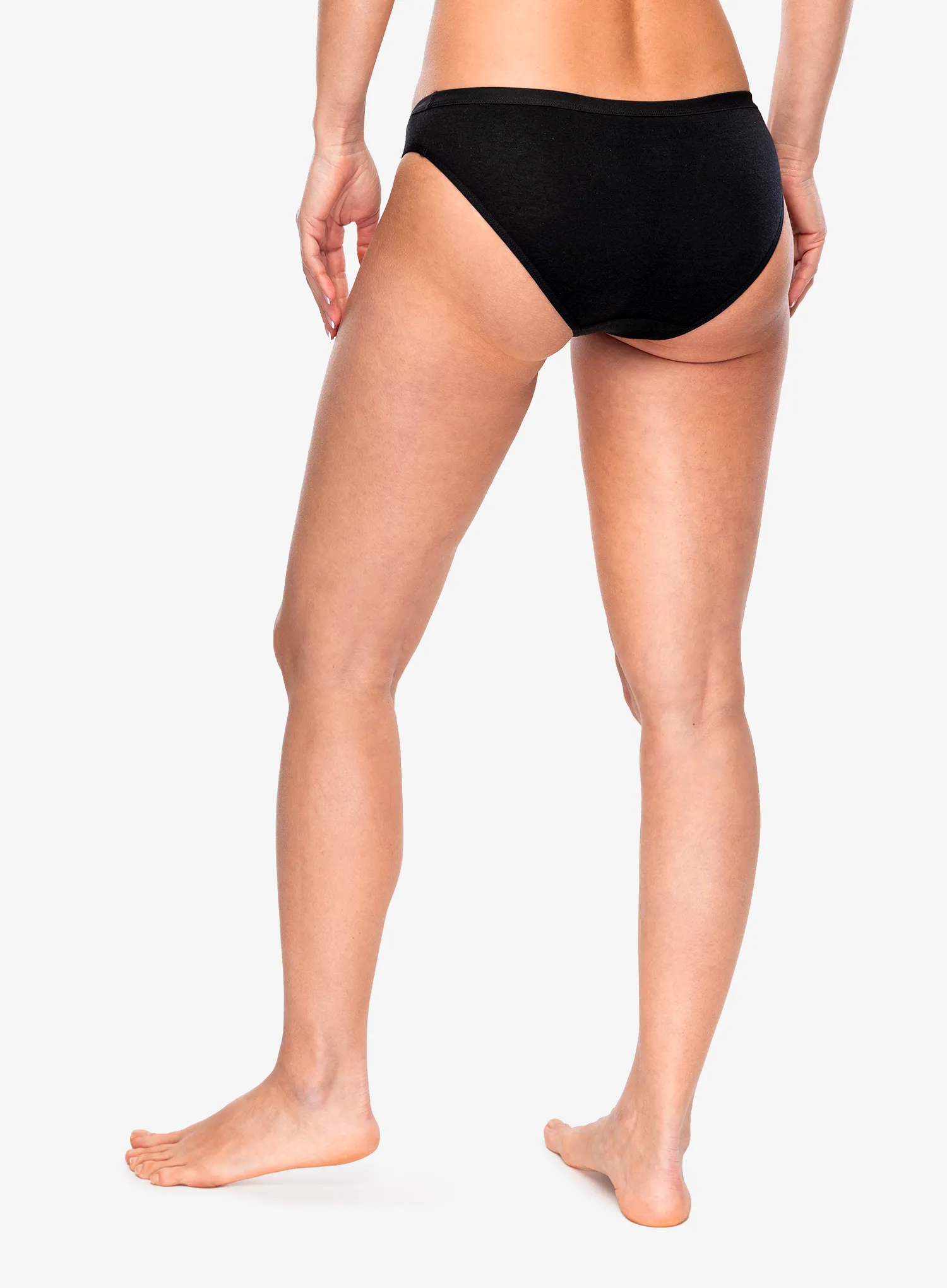 Damenslips Icebreaker Merino 150 Siren Bikini 2 Pack - black