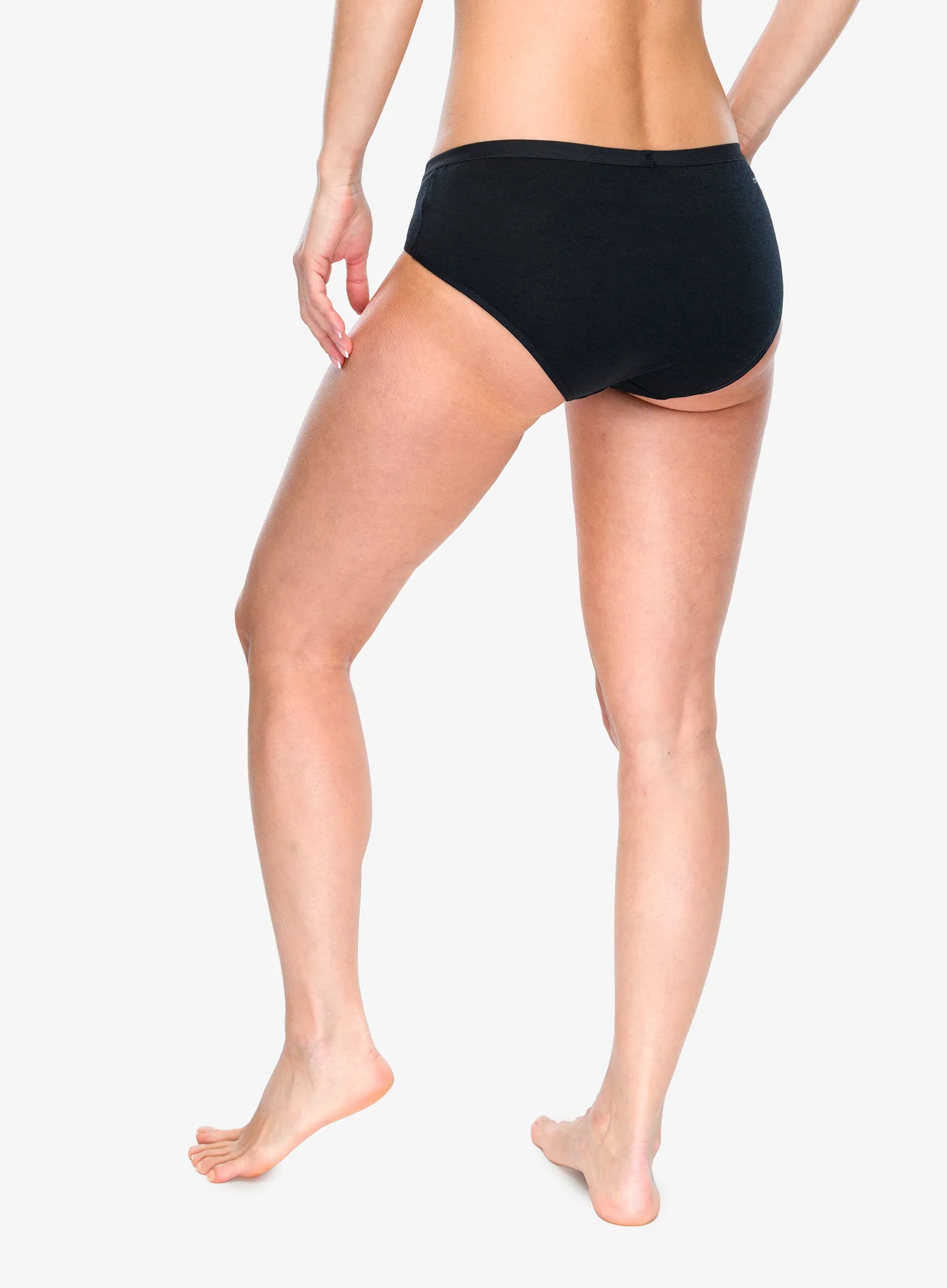 Damenslips Icebreaker Merino 150 Siren Hipkini 2 Pack - black