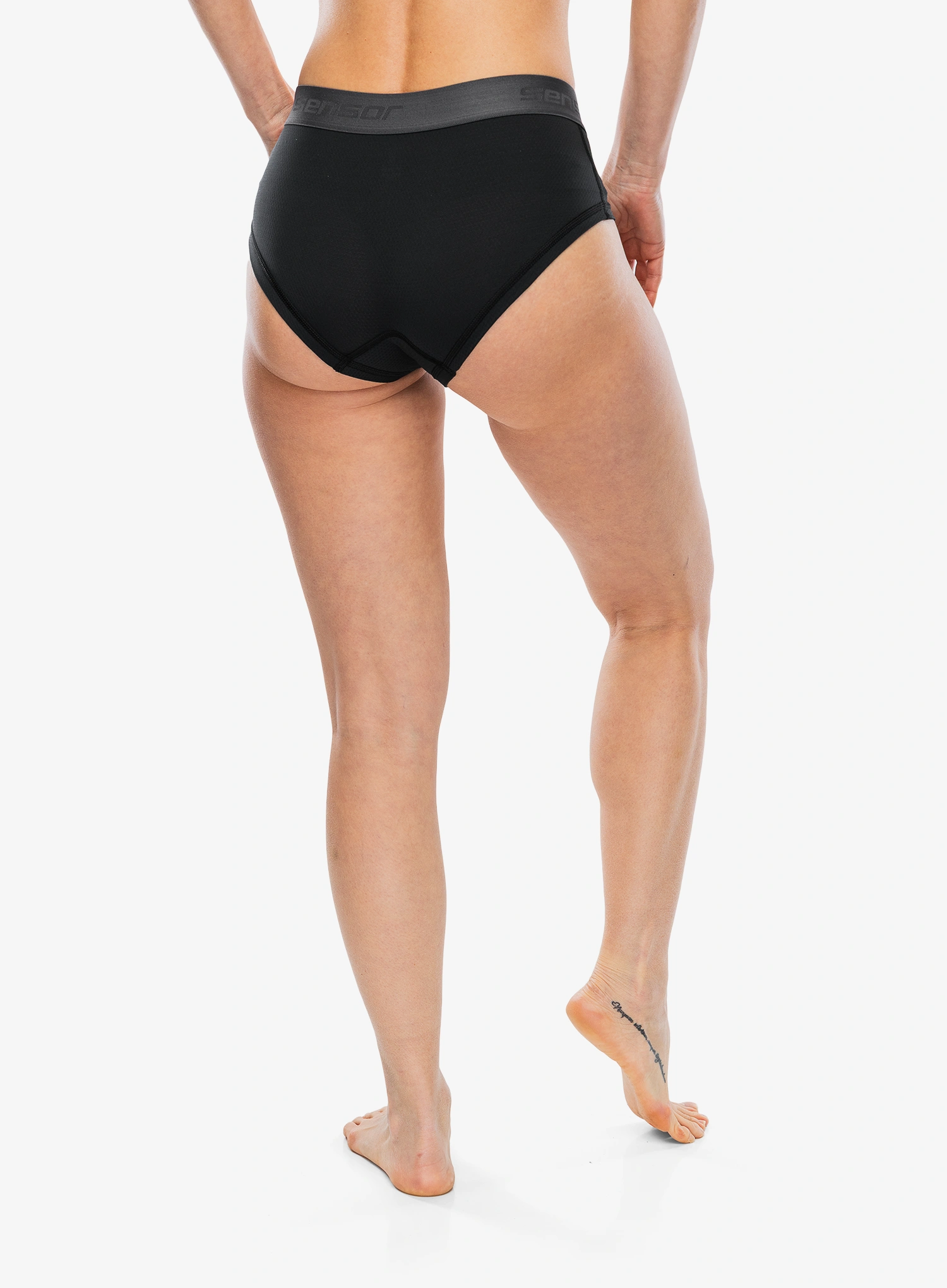 Damenslips Sensor Coolmax Tech Panties - black