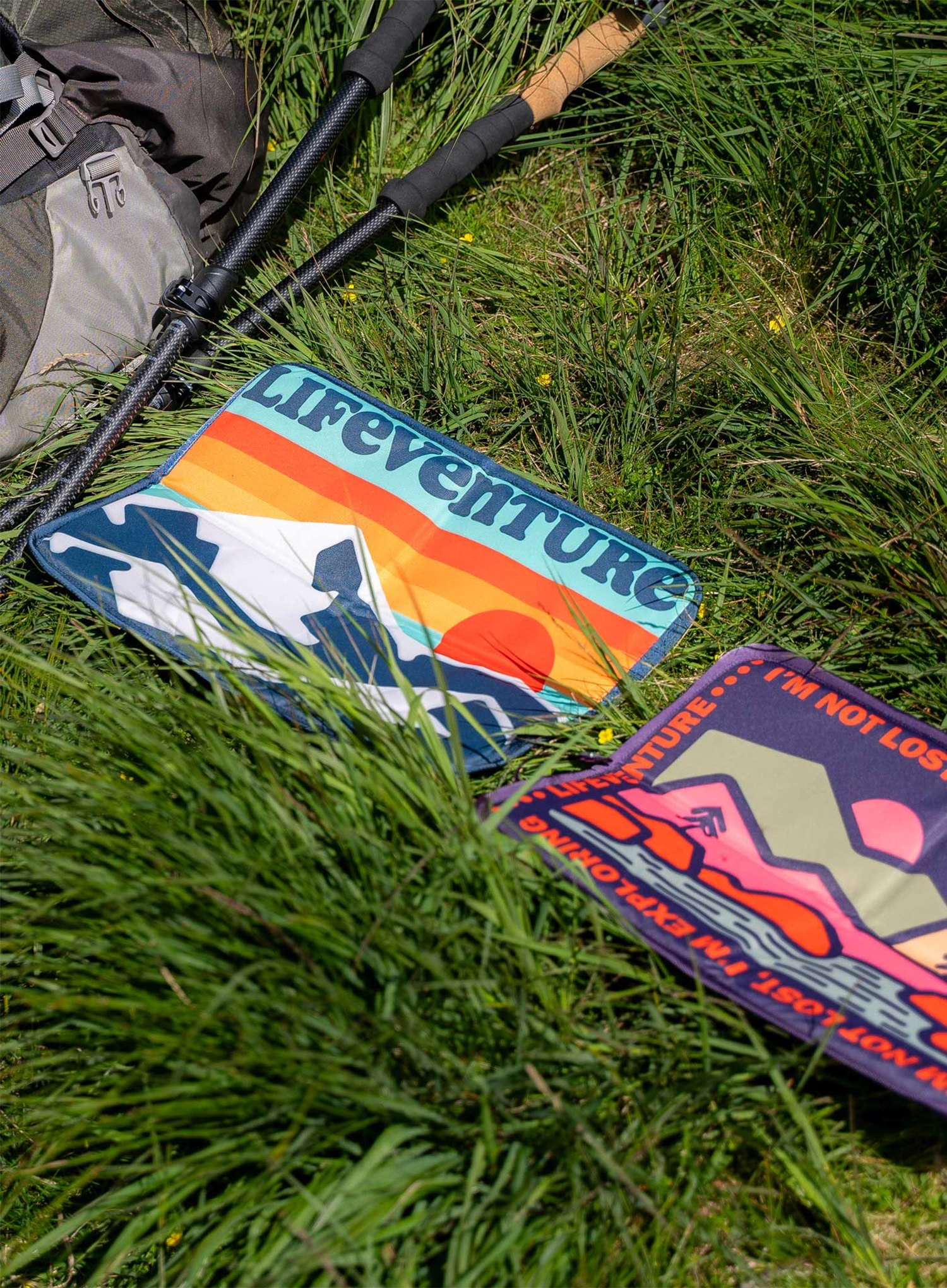 Sitzmatte Lifeventure Sit Mat - retro