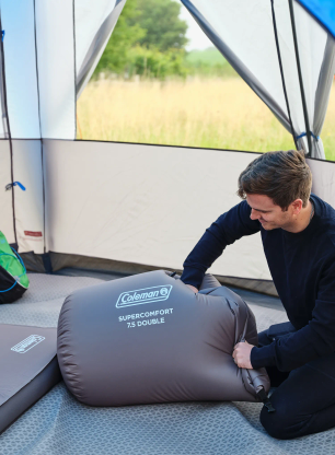 Isomatte selbstaufblasend Coleman Supercomfort 7.5 Double