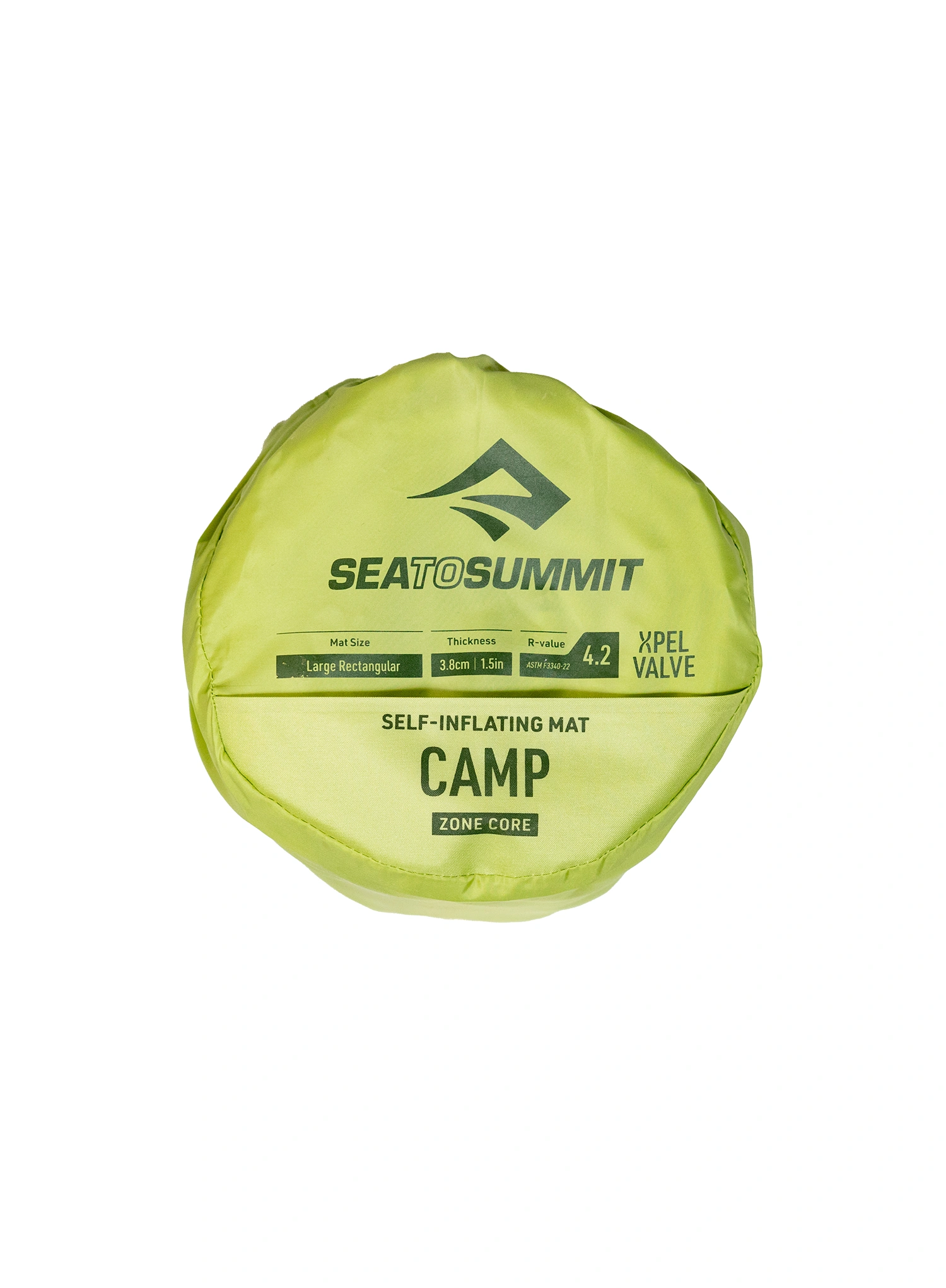 Isomatte selbstaufblasend Sea to Summit Camp Mat L - tarragon