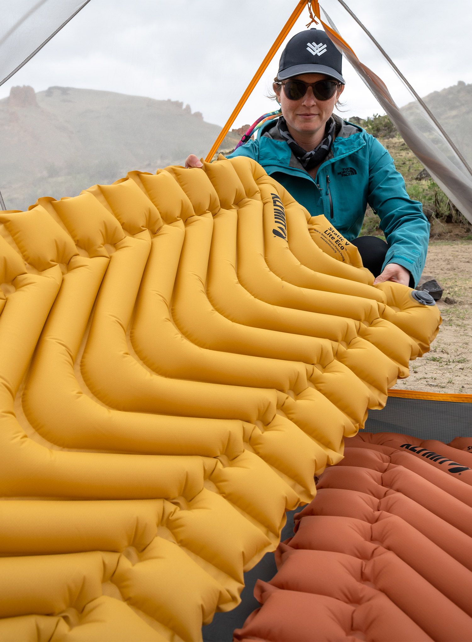 Isomatte Klymit Static V Lite ECO Sleeping Pad - gold