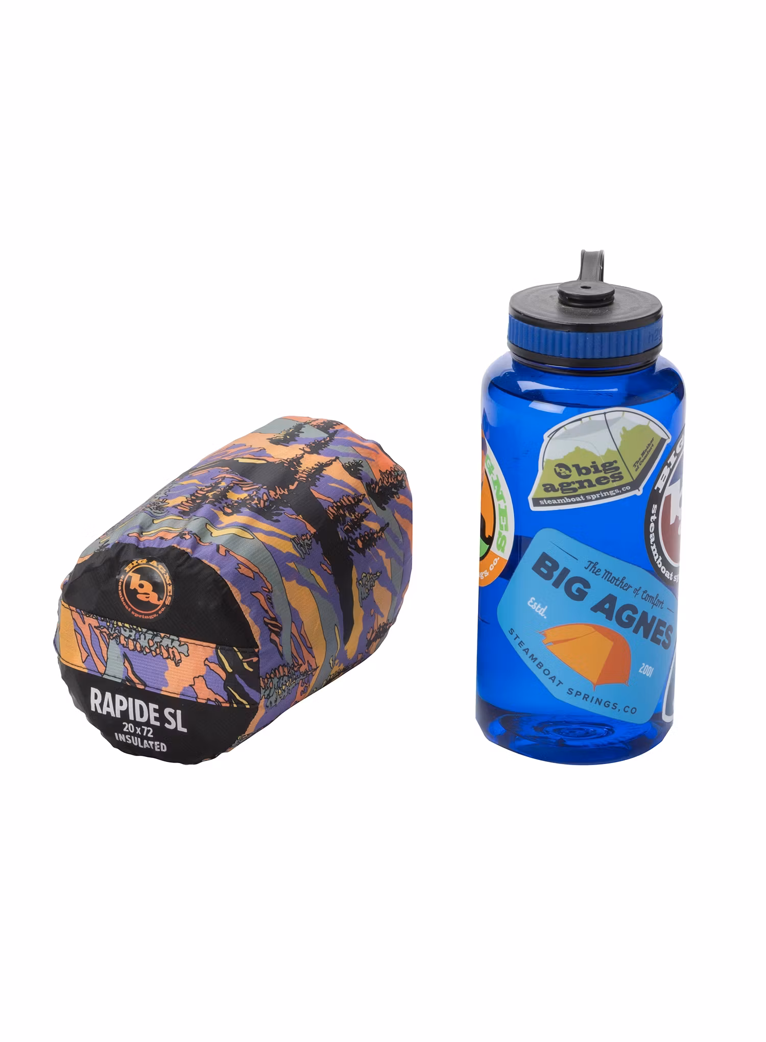 Luftmatratze Big Agnes Rapide SL Insulated 20X72 Reg - zirkel alpenglow