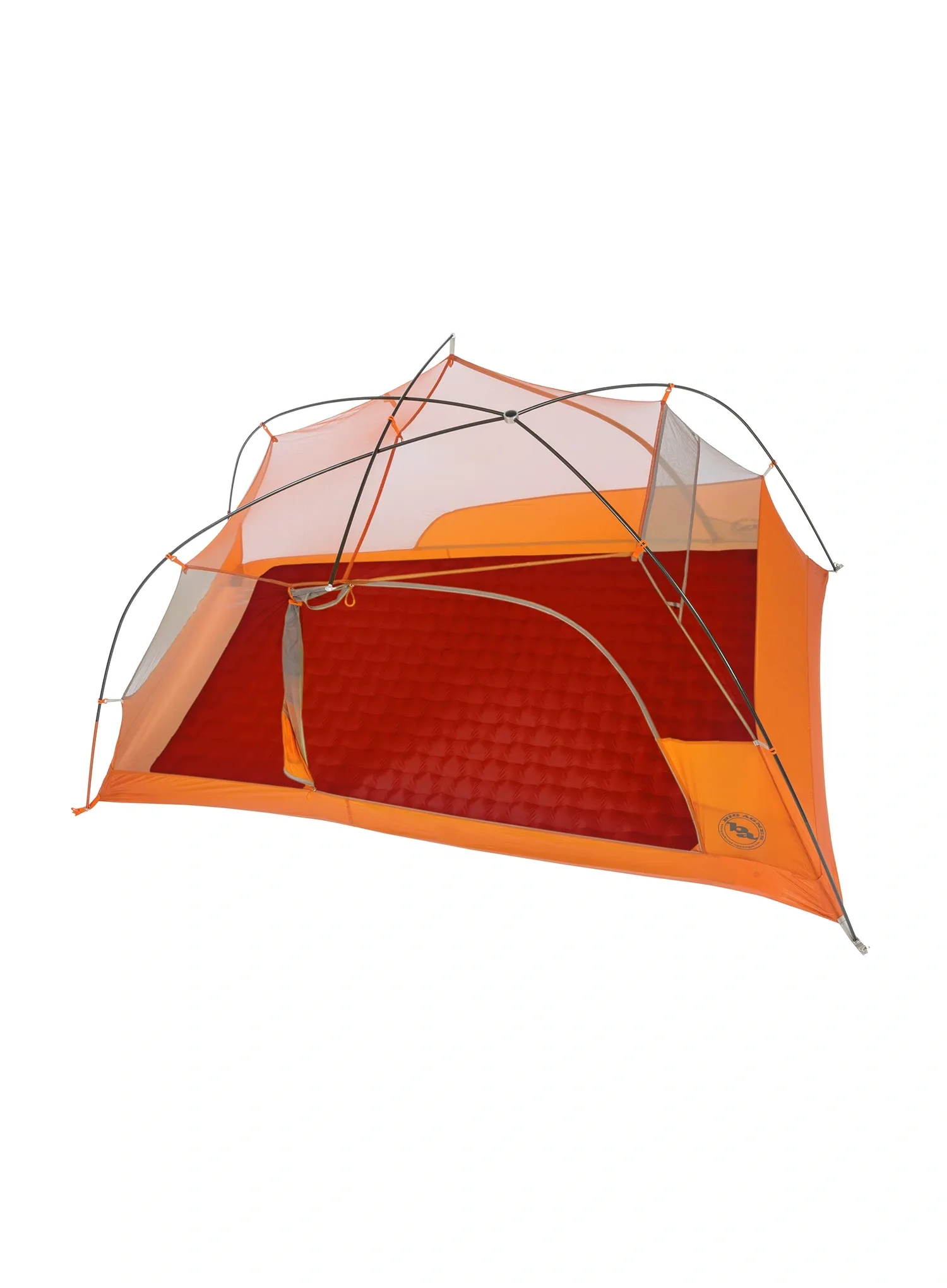 Luftmatratze Big Agnes Rapide Sl Insulated Tent Floor Pad Tapered - orange