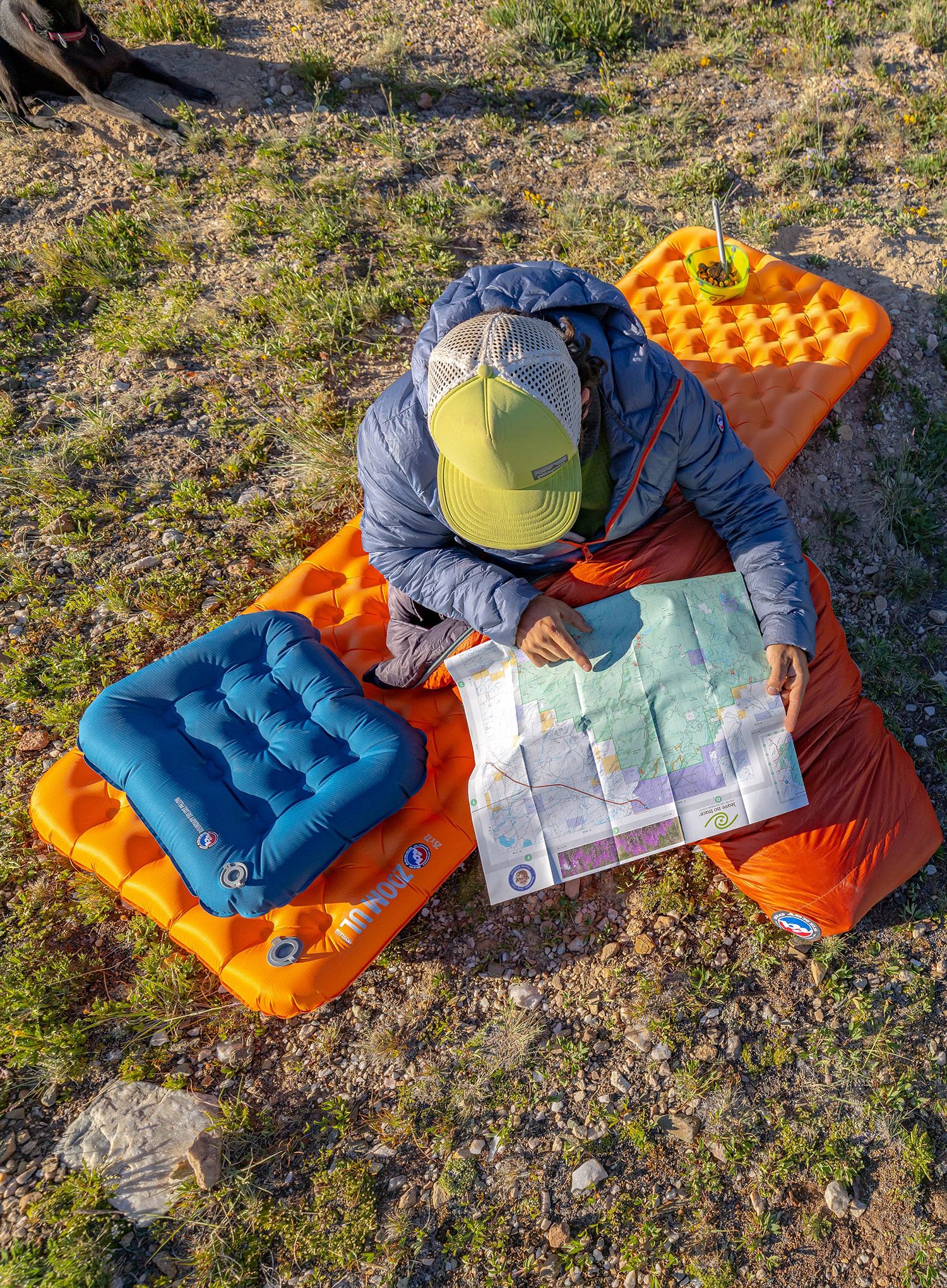 Luftmatratze Big Agnes Zoom UL Insulated Wide Long - amber glow