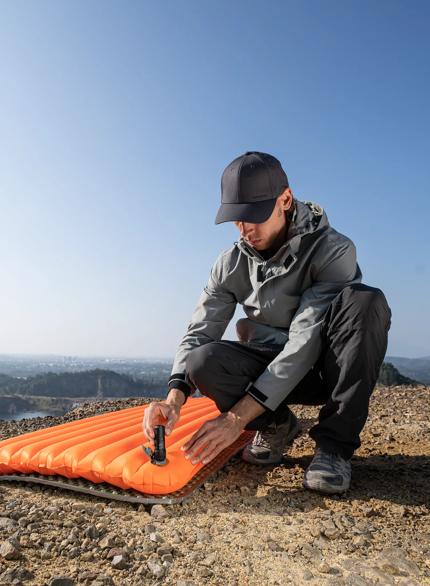 Luftmatratze Flextail Zero Mattress R05 Regular - orange