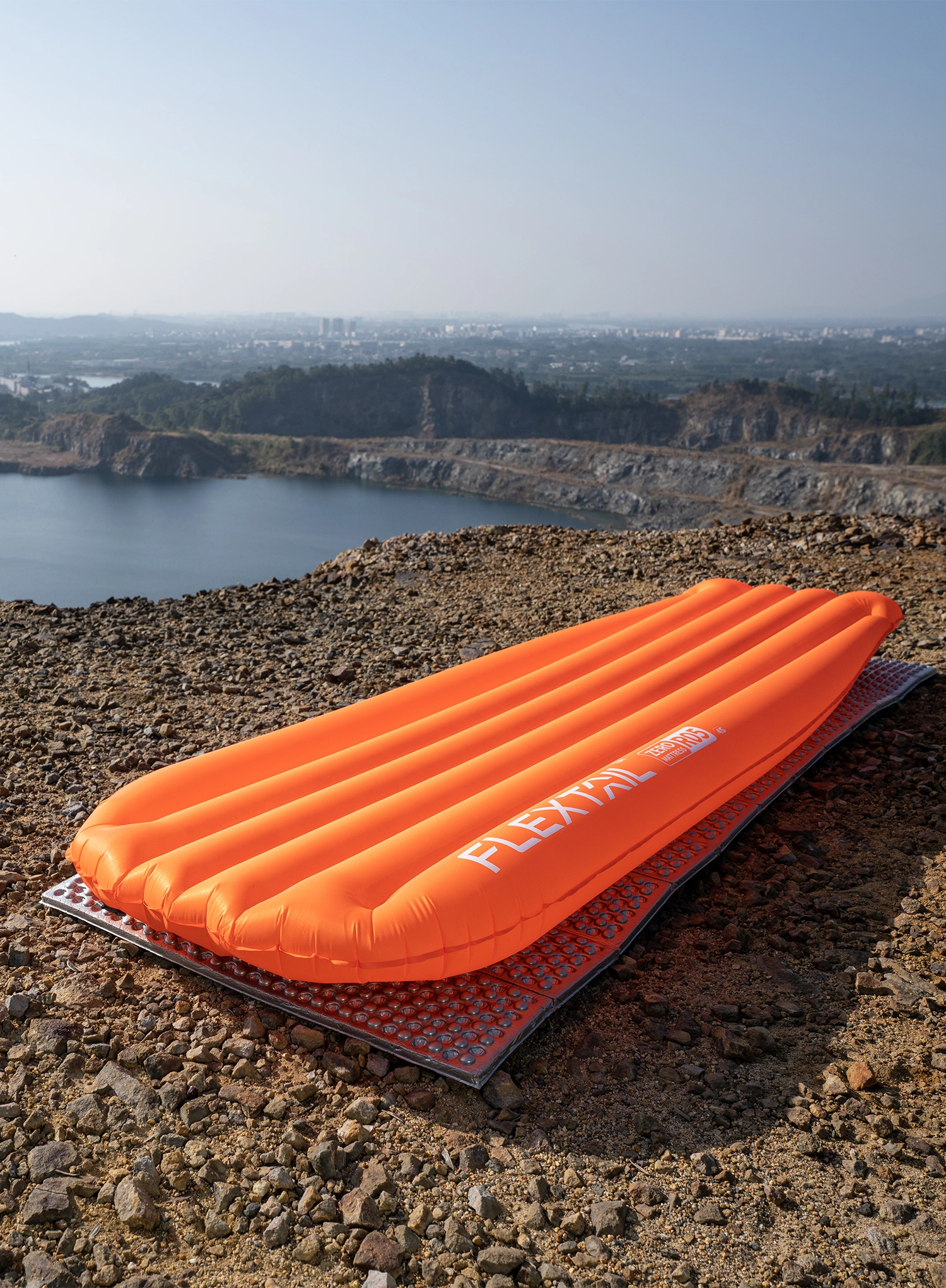 Luftmatratze Flextail Zero Mattress R05 Regular - orange/orange