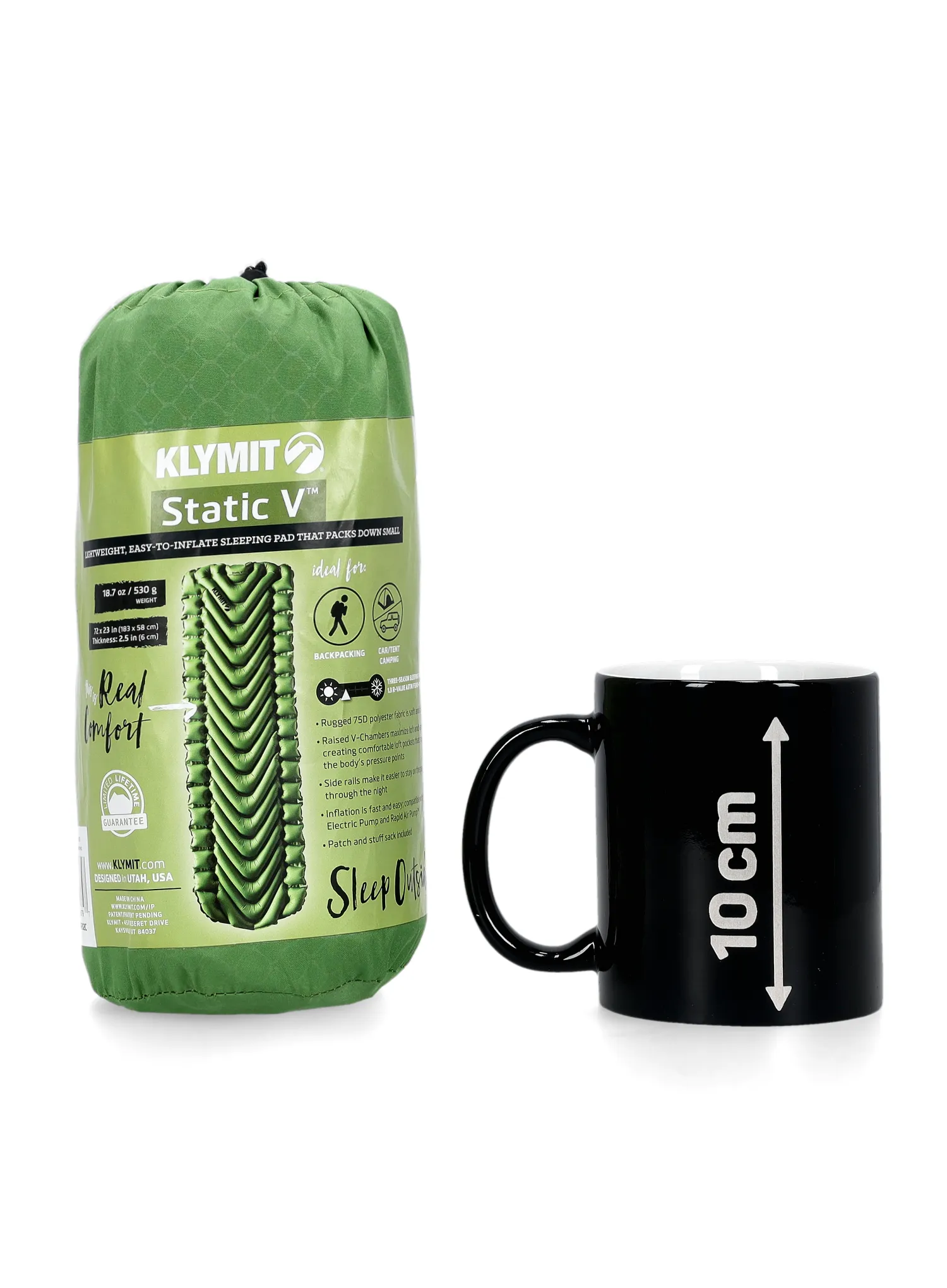 Luftmatratze Klymit Static V - green