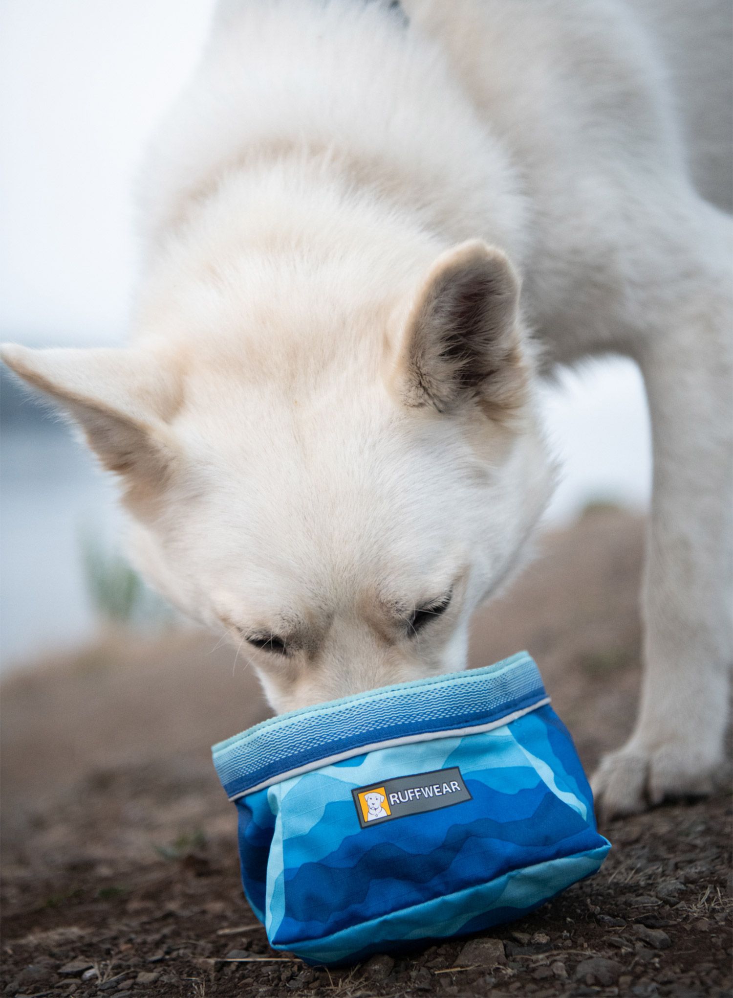 Hundeschüssel Ruffwear Quencher Bowl - coastal mountains