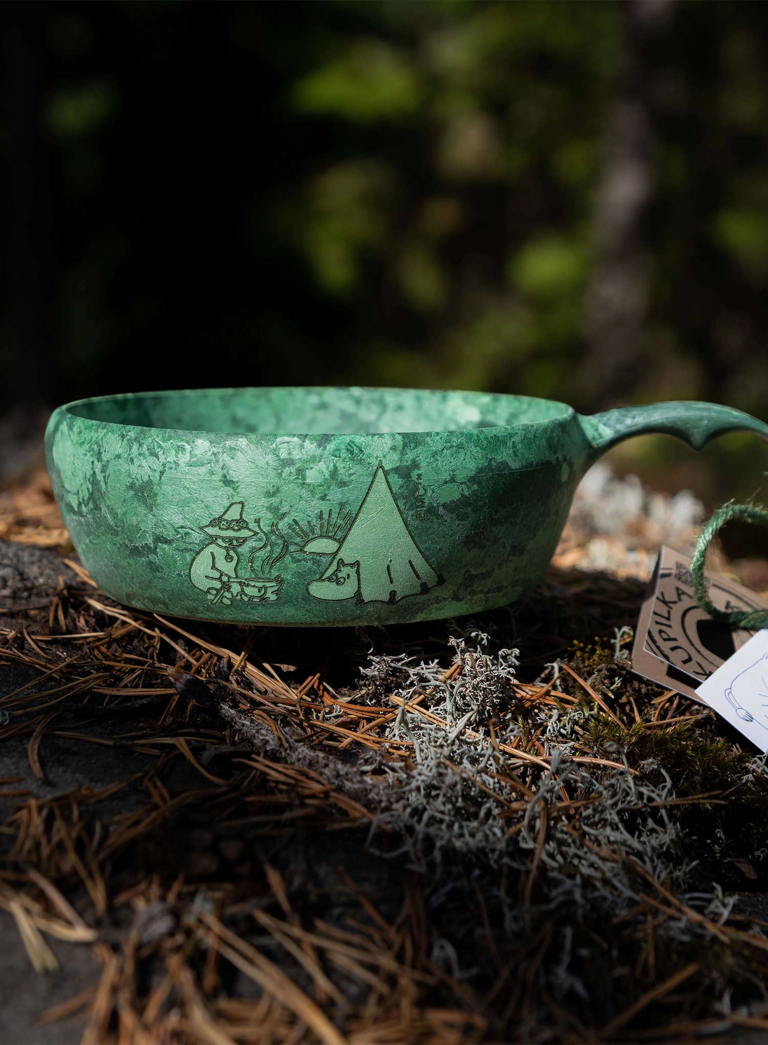 Outdoor-Schüssel Kupilka 55 Moomin Moomins Camping - green