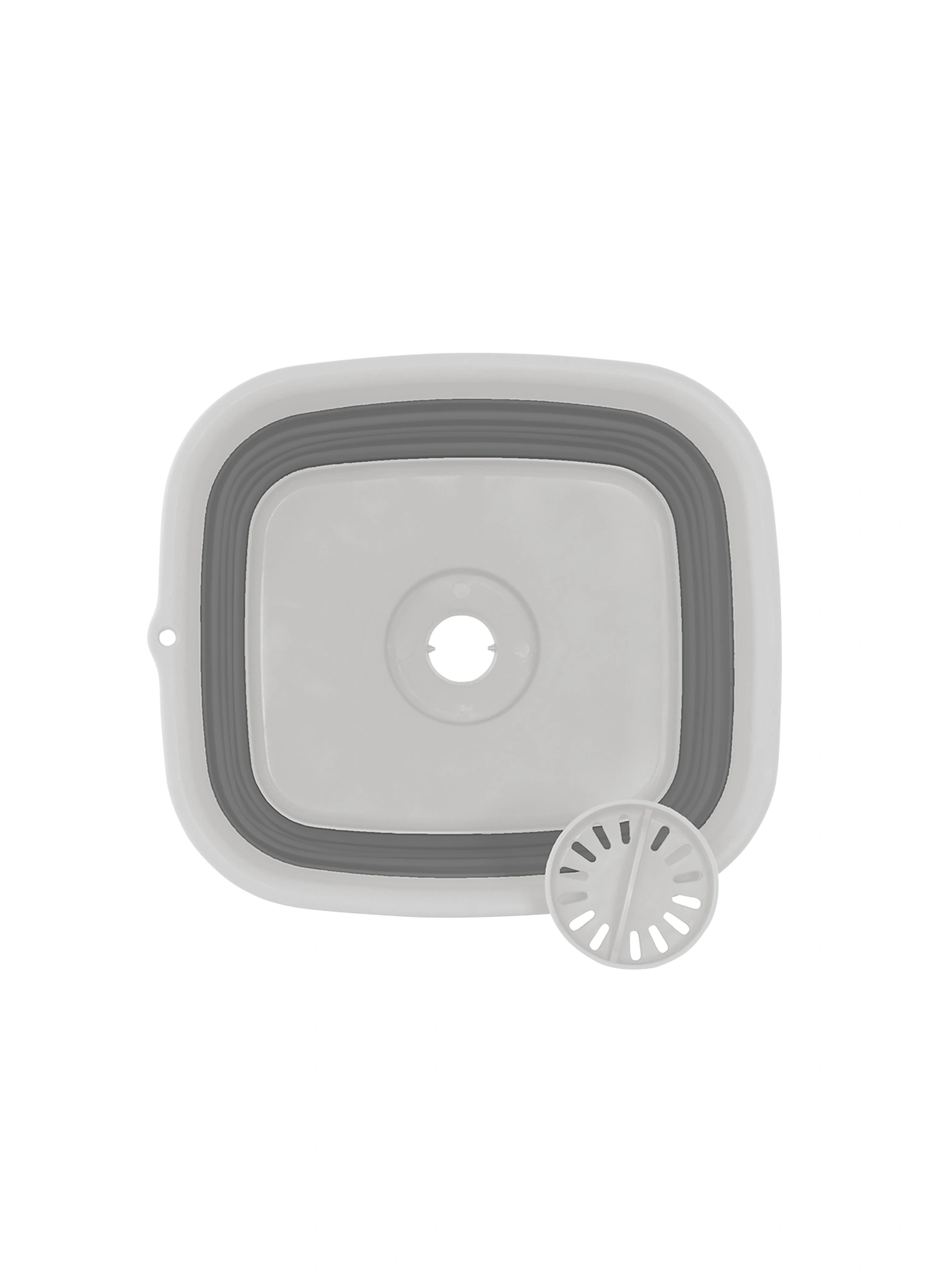 Outdoor-Schüssel Outwell Collaps Wash Bowl w/drain - grey mist
