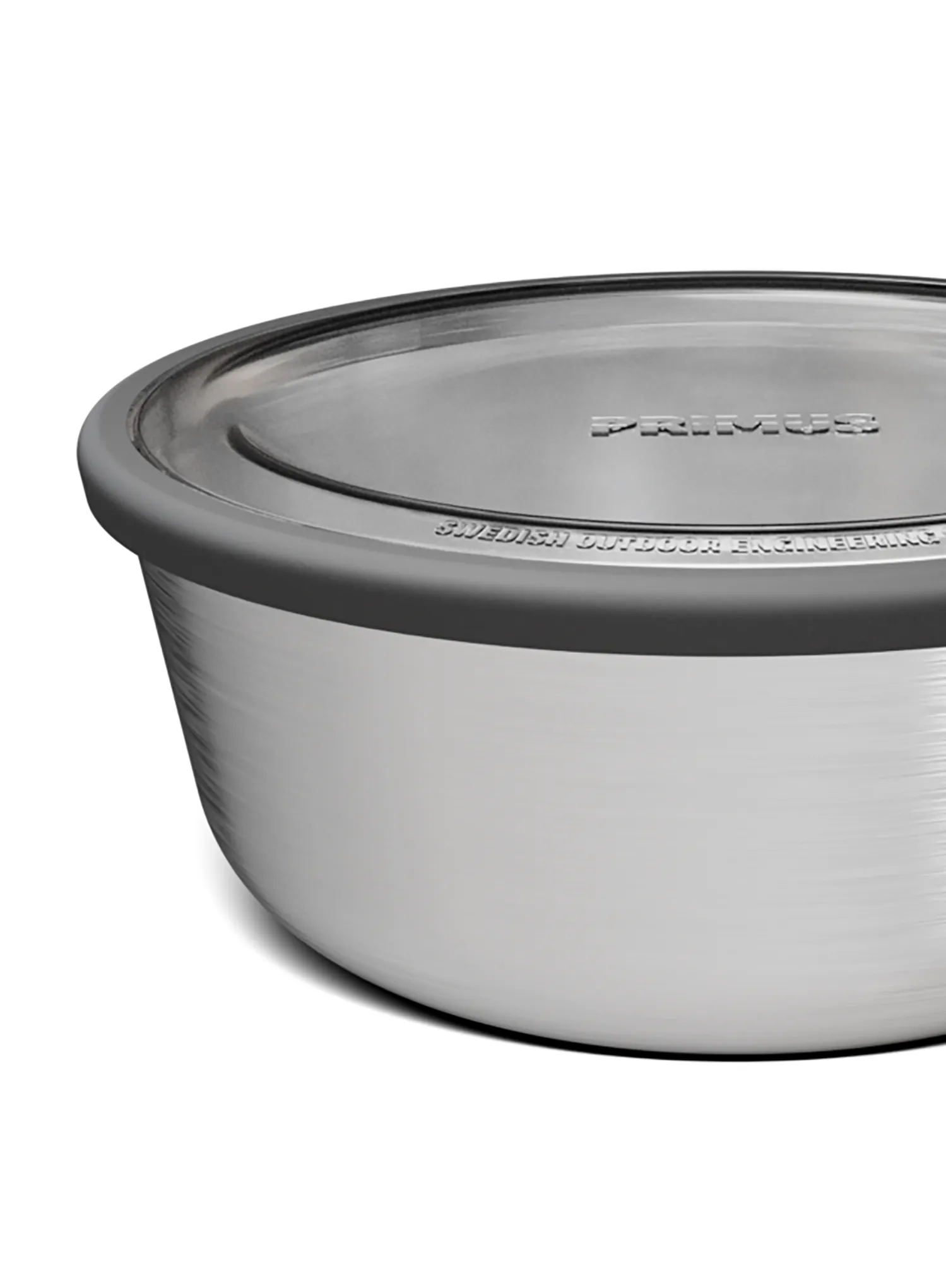 Outdoor-Schüssel Primus Prepping Bowl W. Lid 0.6L - stainless steel