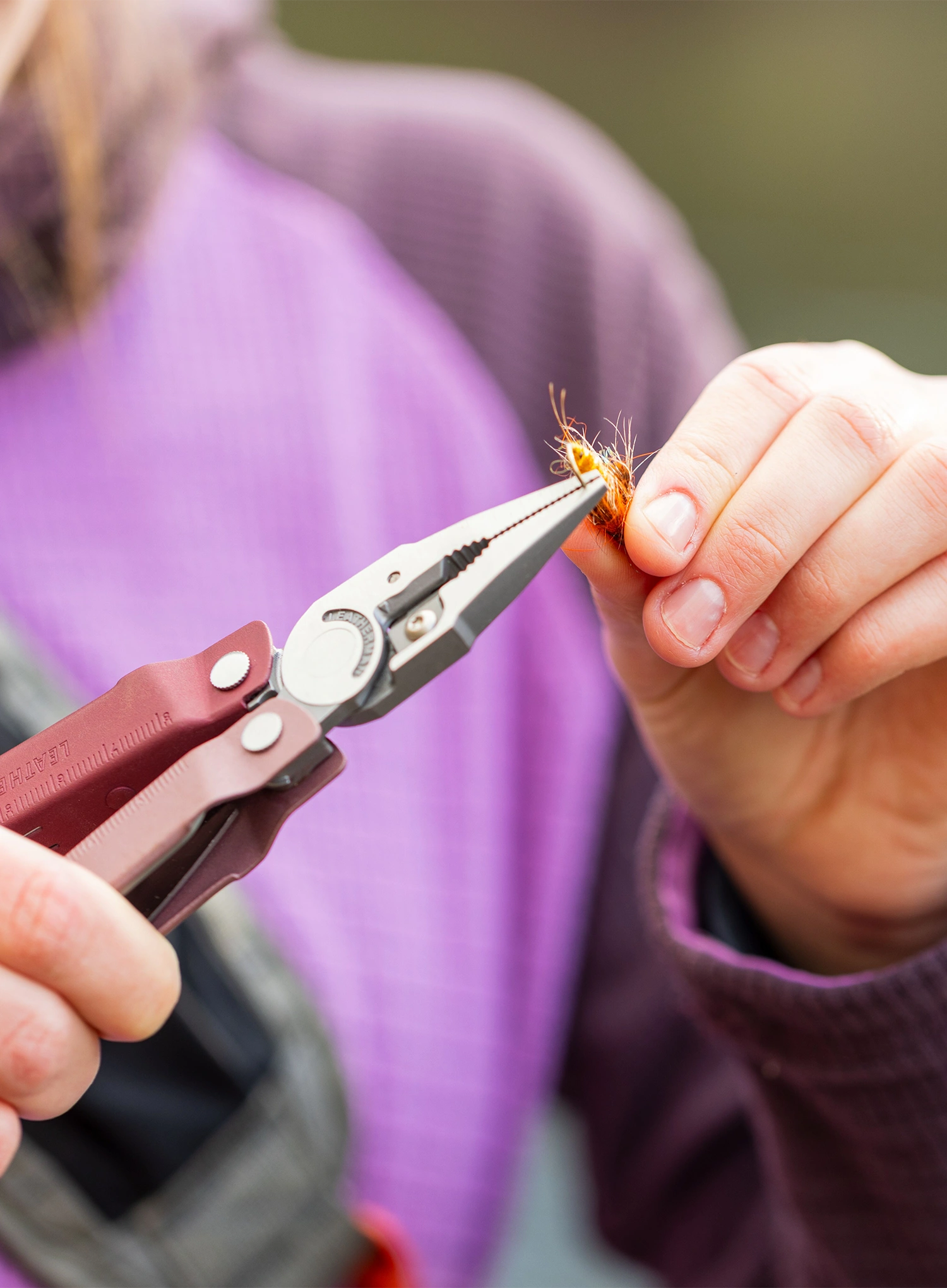 Multifunktionswerkzeug Leatherman Rebar - burnt sienna