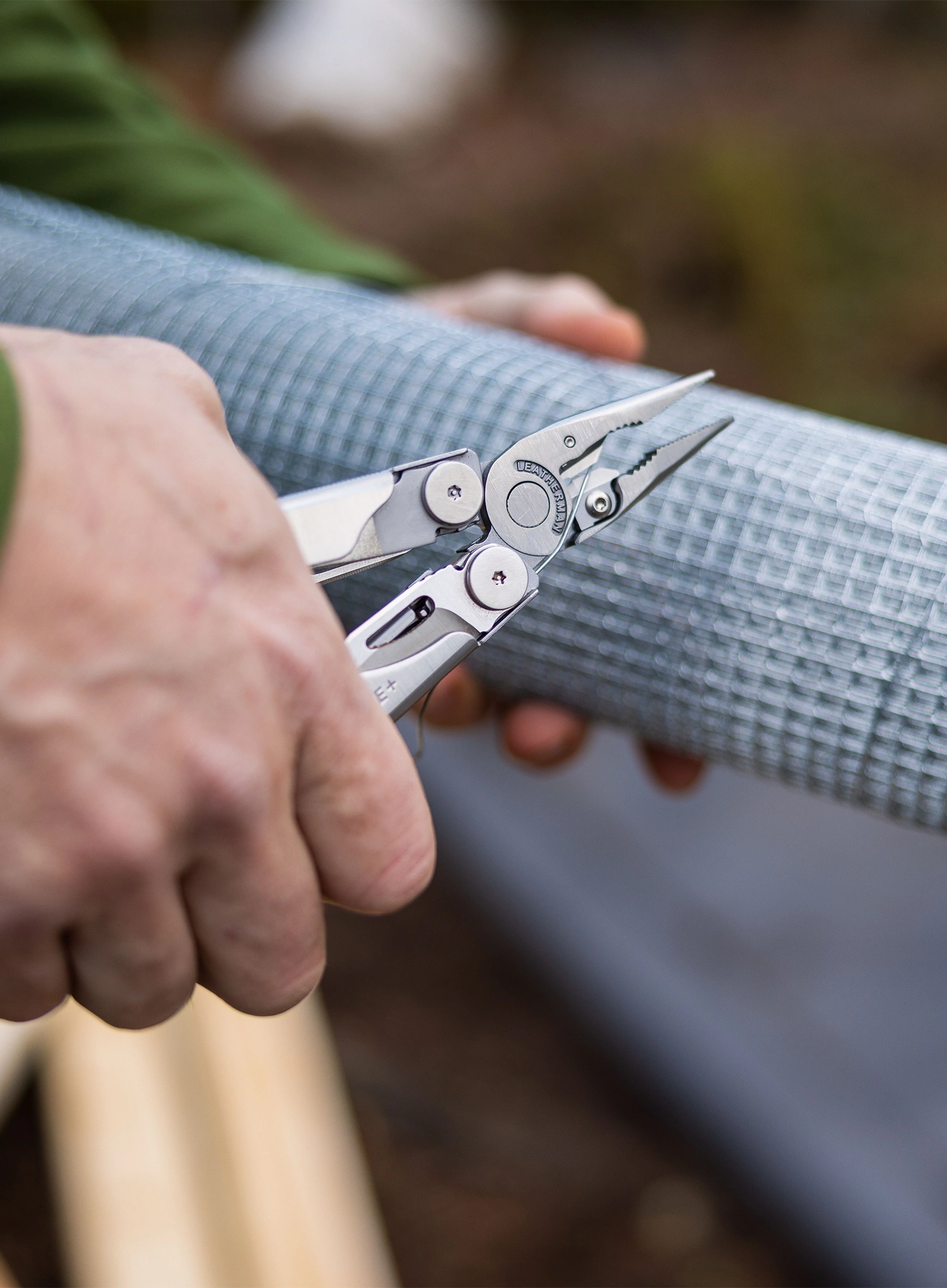 Multifunktionswerkzeug Leatherman Wave Plus - stainless